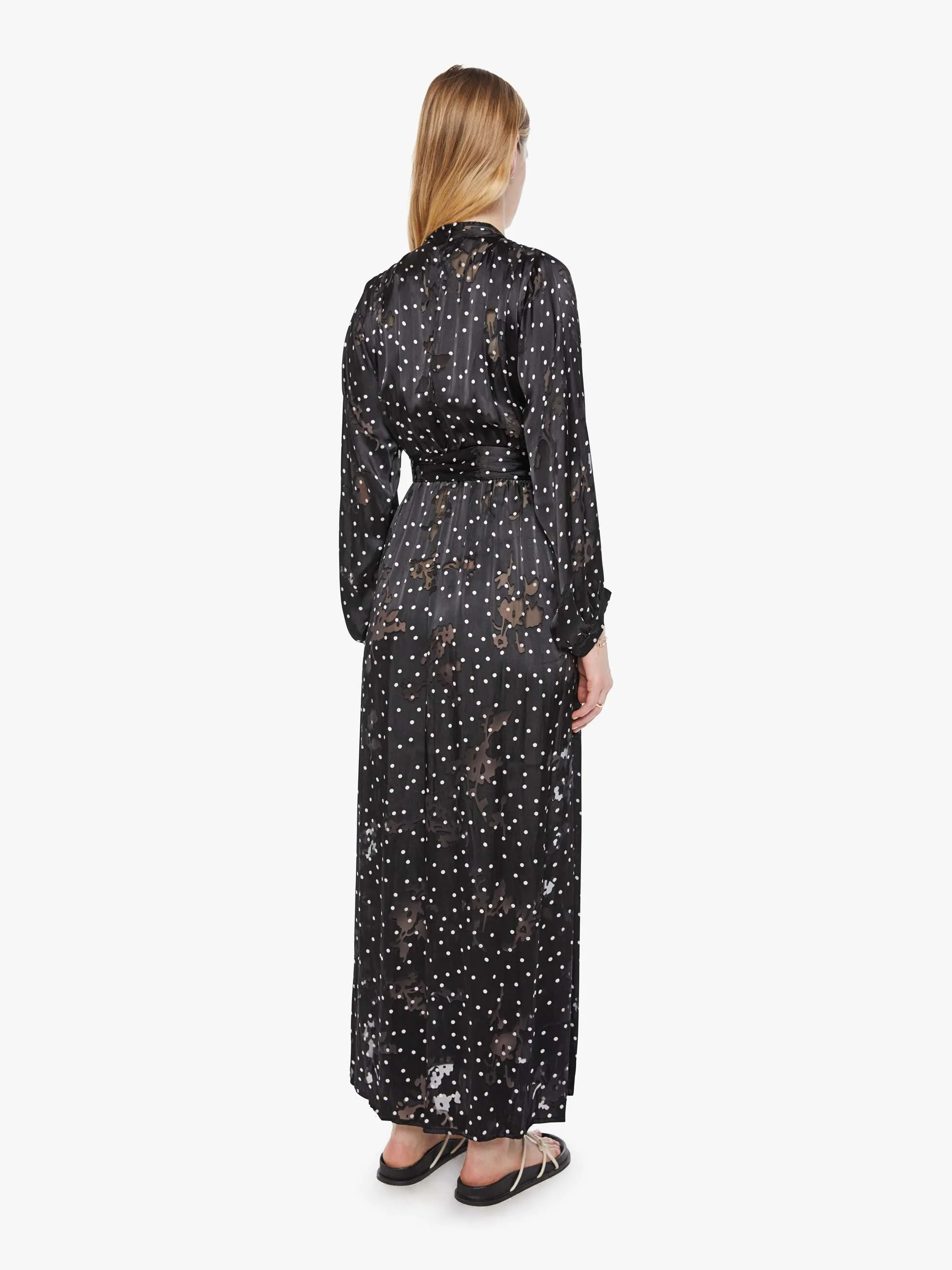 Natalie Martin Nico L/S Maxi - Midnight Burnout sold by MOTHER product image thumbnail 4