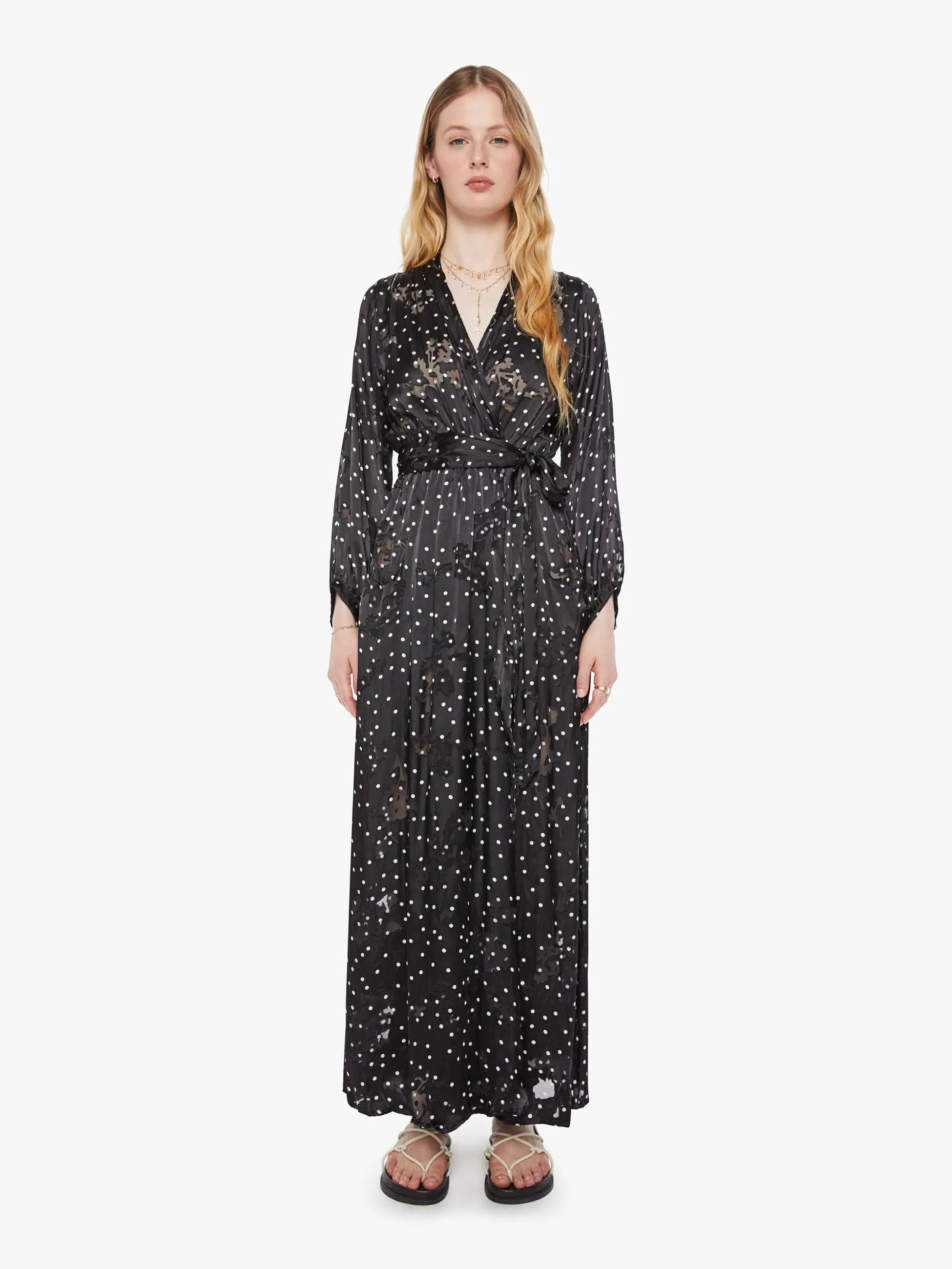 Natalie Martin Nico L/S Maxi - Midnight Burnout sold by MOTHER product image thumbnail 2