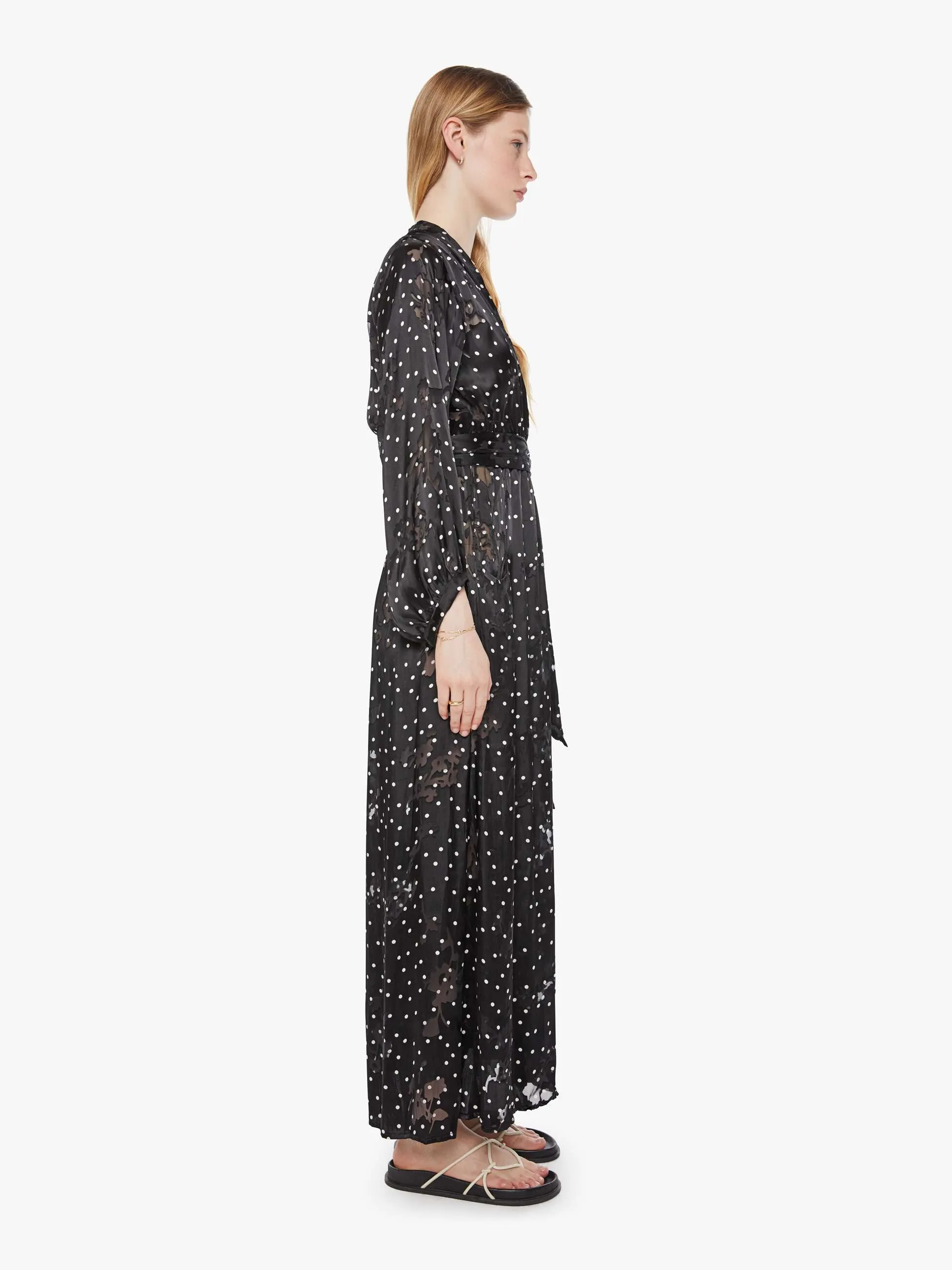 Natalie Martin Nico L/S Maxi - Midnight Burnout sold by MOTHER product image thumbnail 3