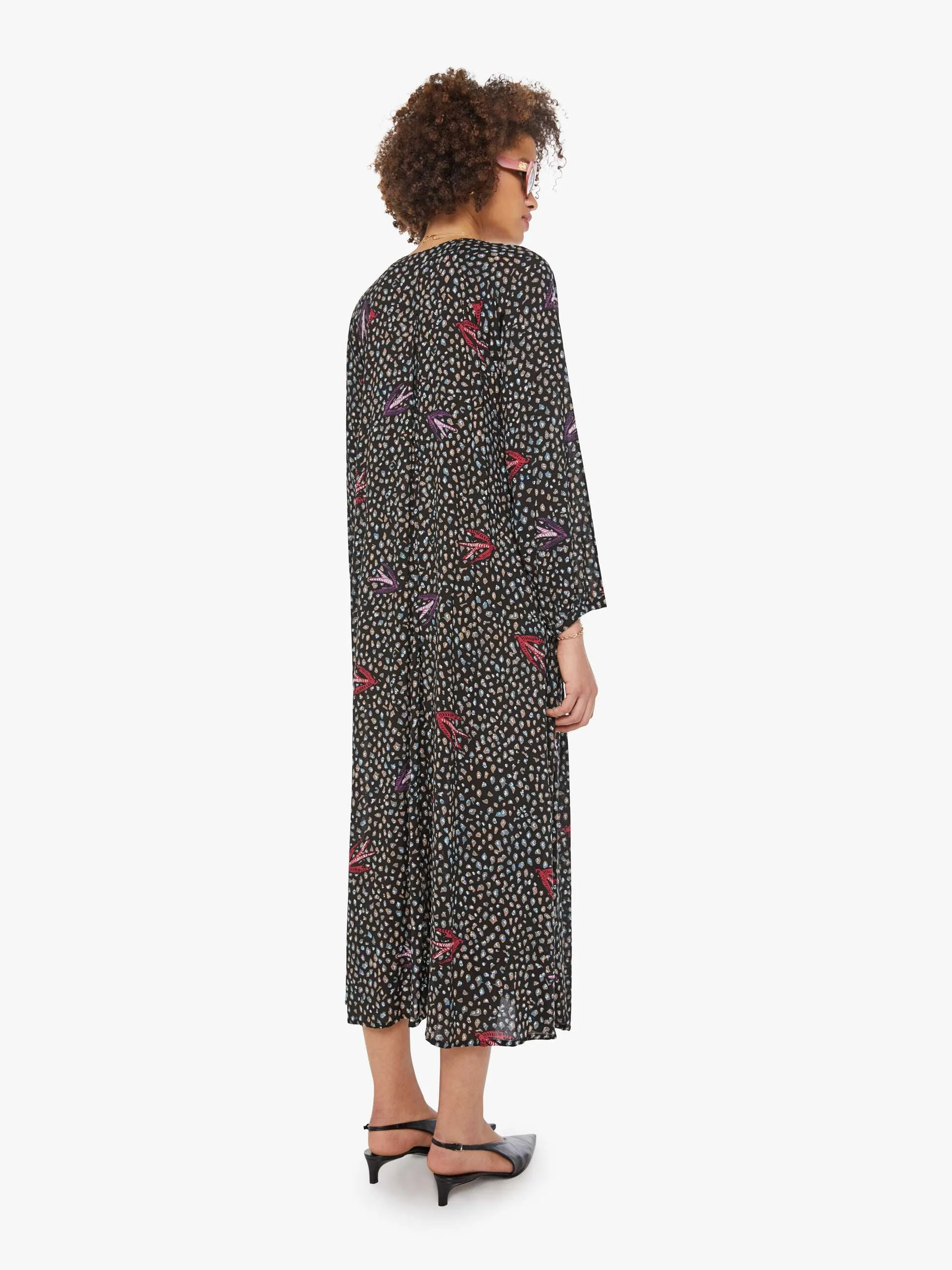 Natalie Martin Fiore Maxi - Swallow Black sold by MOTHER product image thumbnail 4