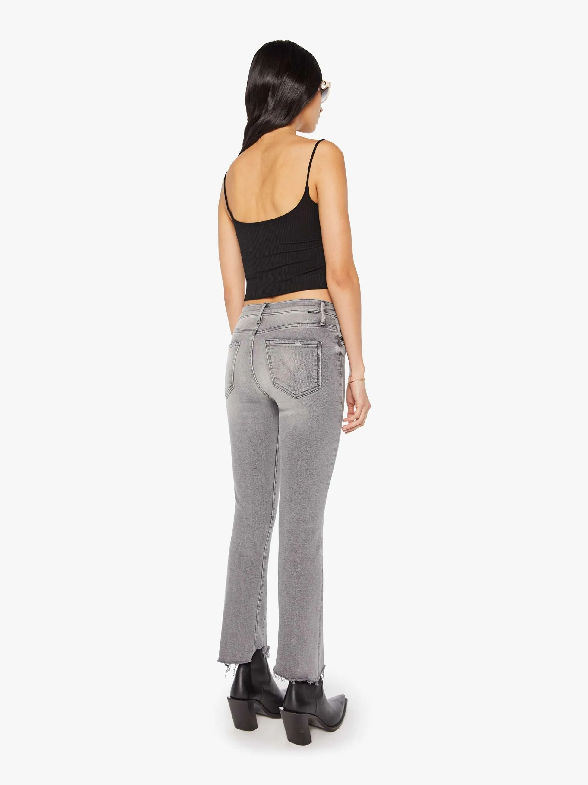 The Insider Crop Pointy Fray - Catch Me Outside sold by MOTHER product image thumbnail 4