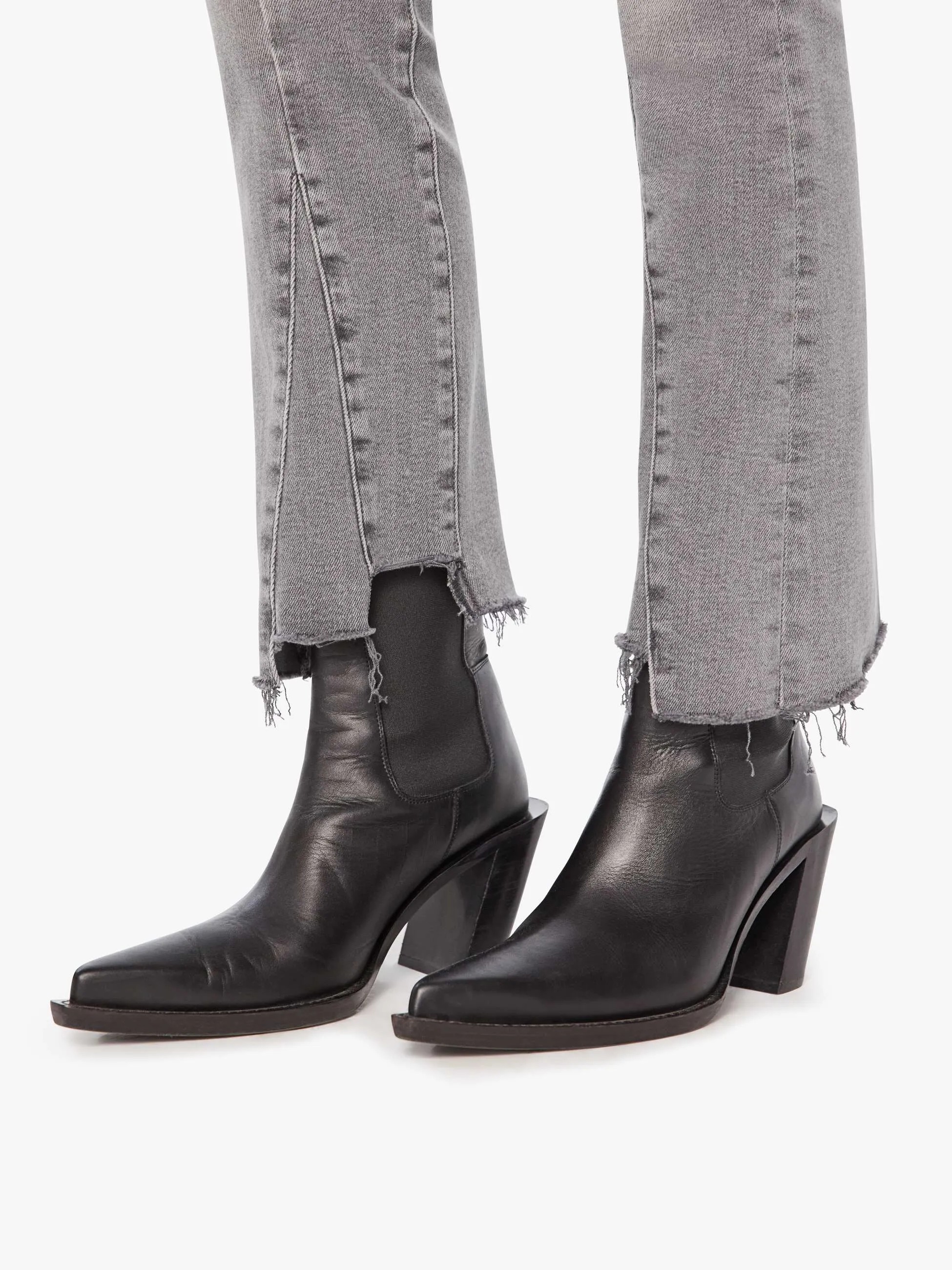 The Insider Crop Pointy Fray - Catch Me Outside sold by MOTHER product image thumbnail 5