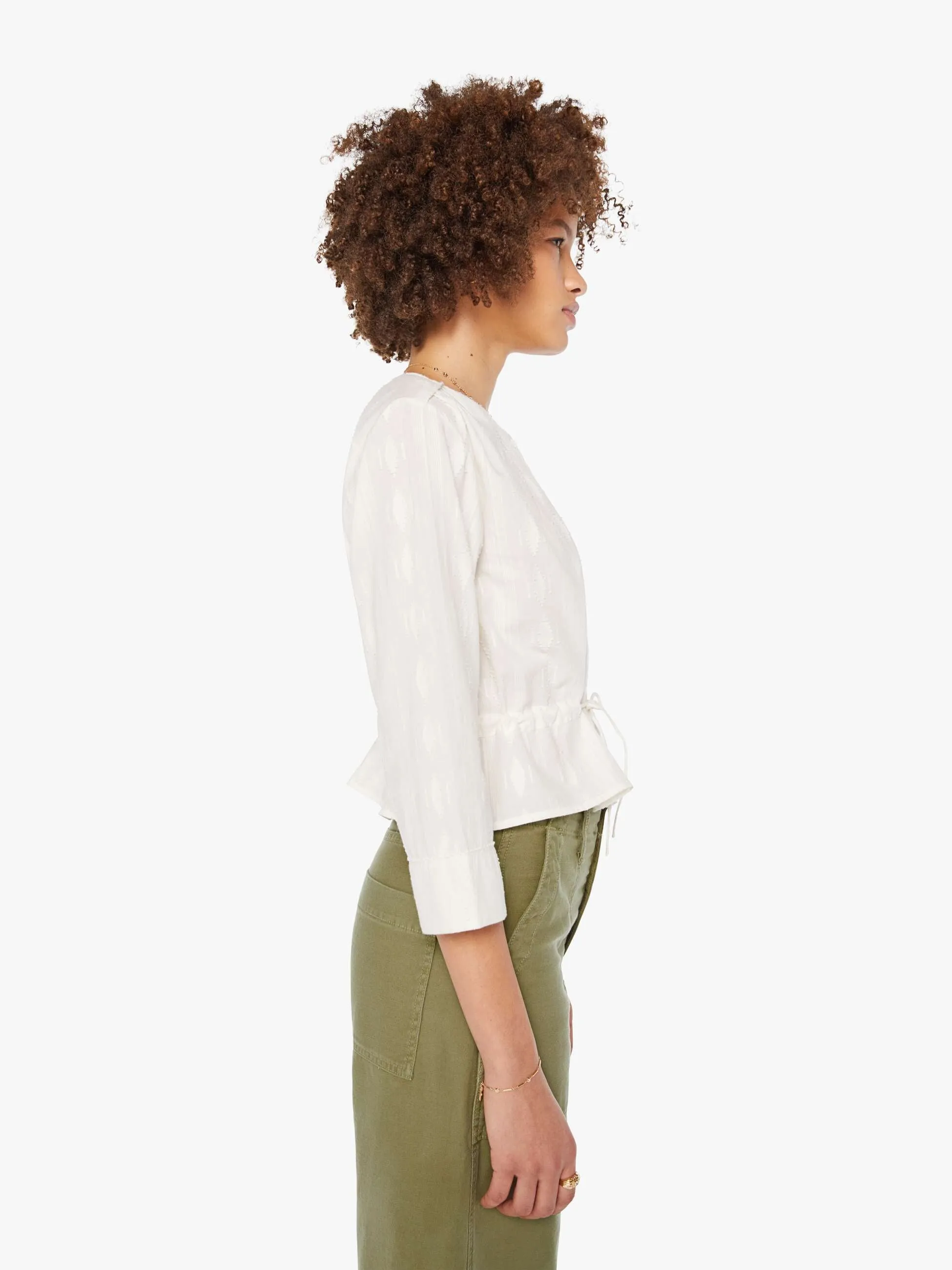 The Laced Up Top - Where The Wildflowers Grow sold by MOTHER product image thumbnail 3