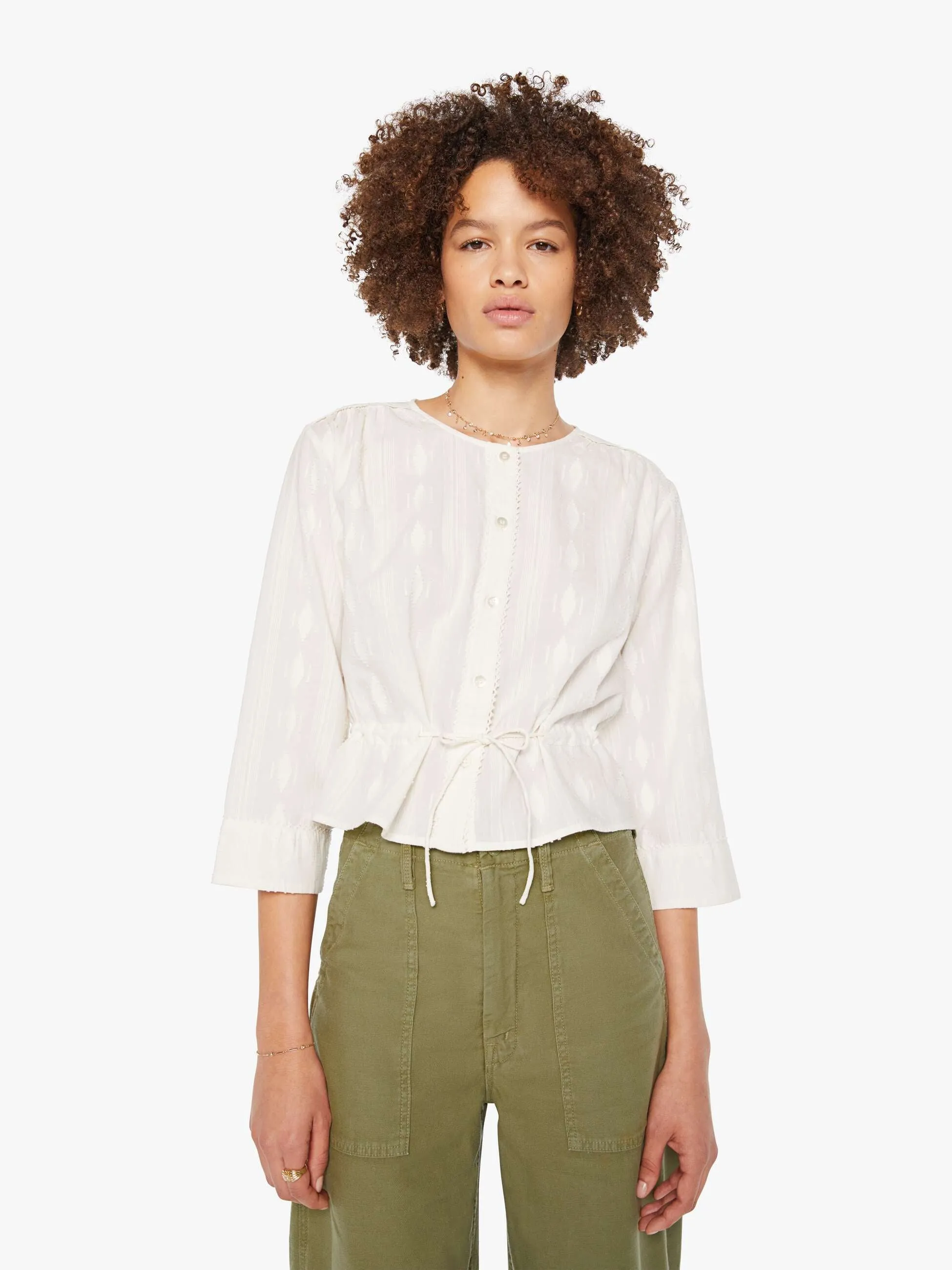 The Laced Up Top - Where The Wildflowers Grow sold by MOTHER product image thumbnail 2
