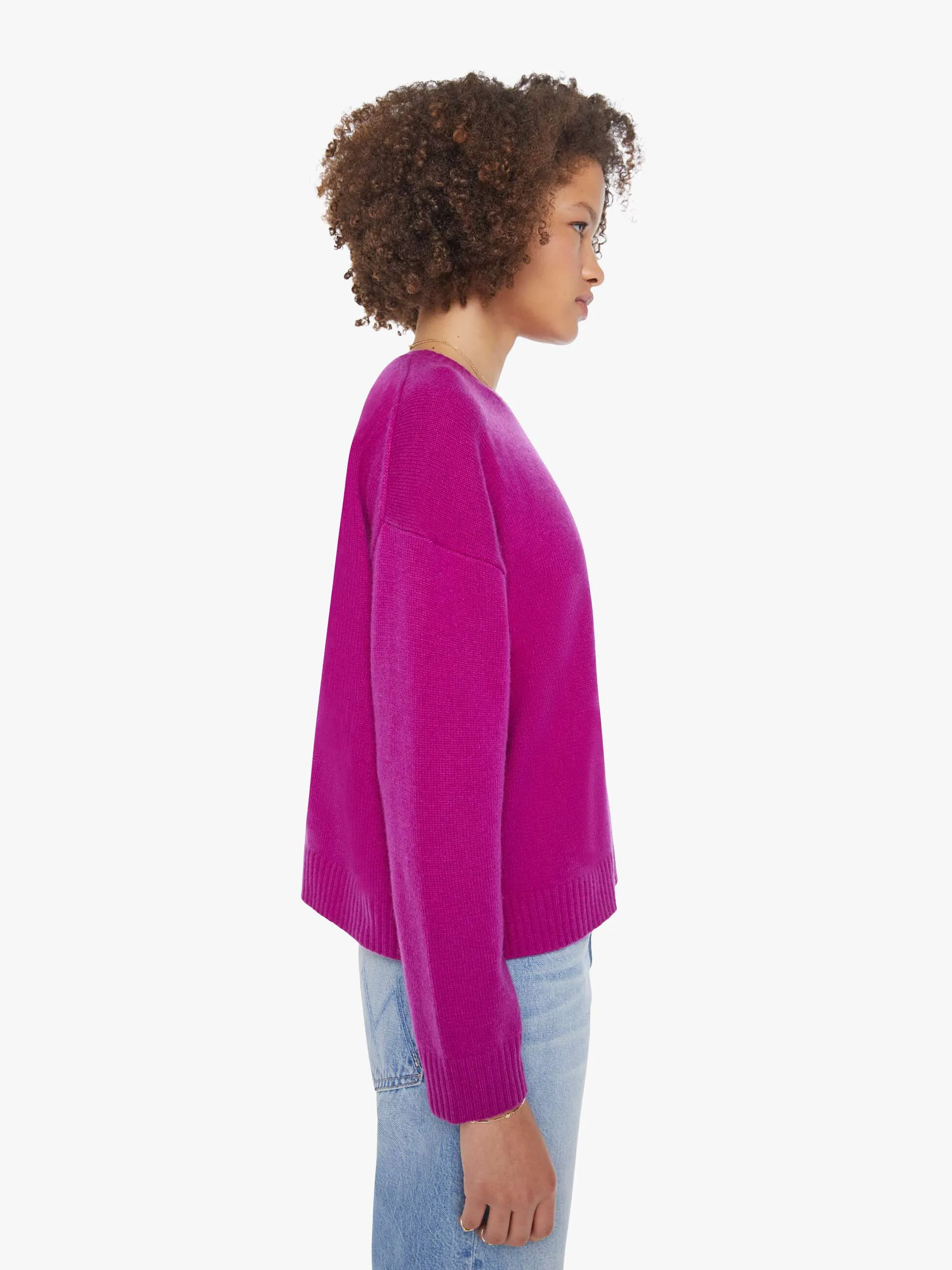 XiRENA Lela Sweater - Electric Violet sold by MOTHER product image thumbnail 3