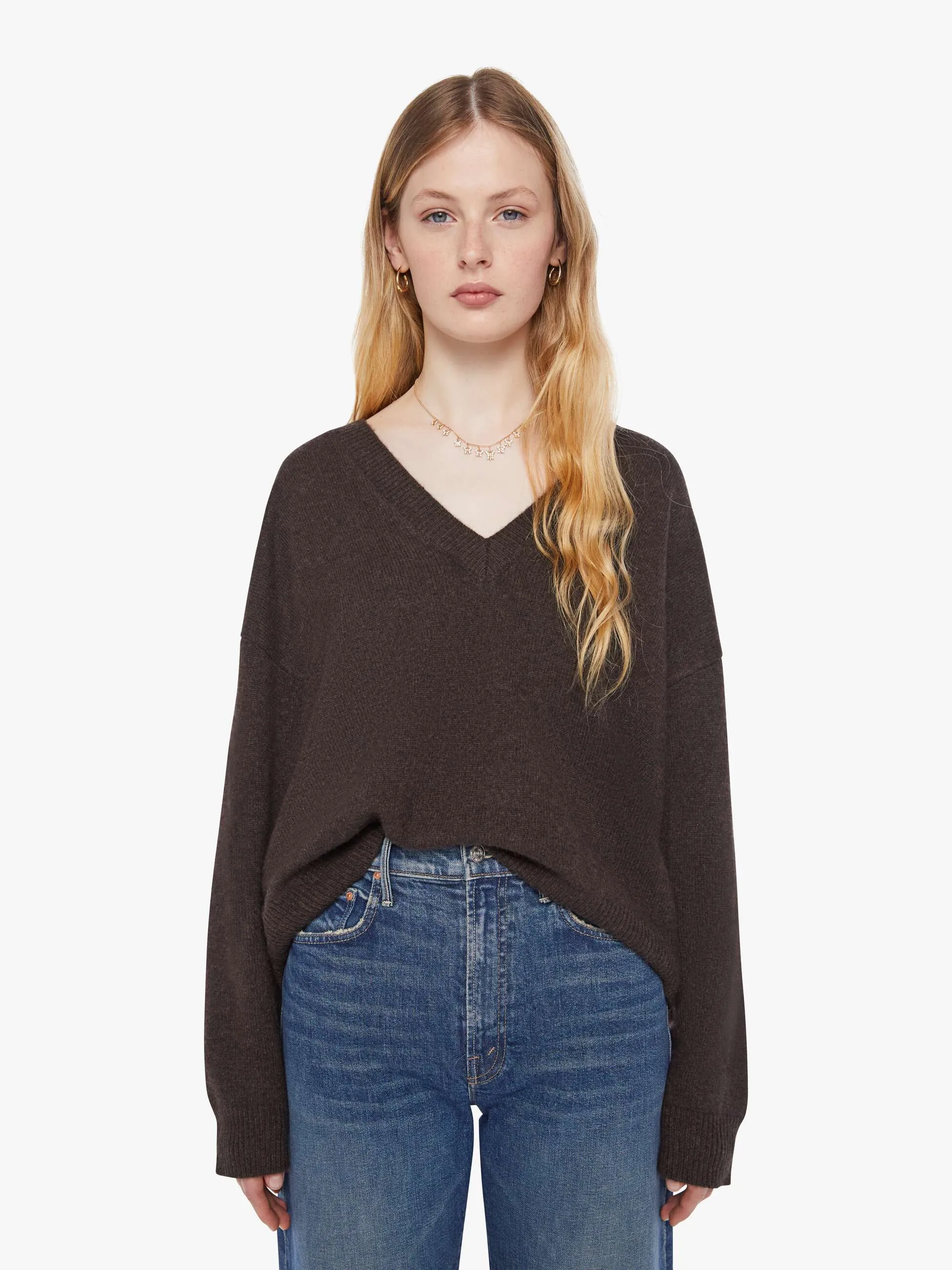 XiRENA Jodie Sweater - Umber sold by MOTHER