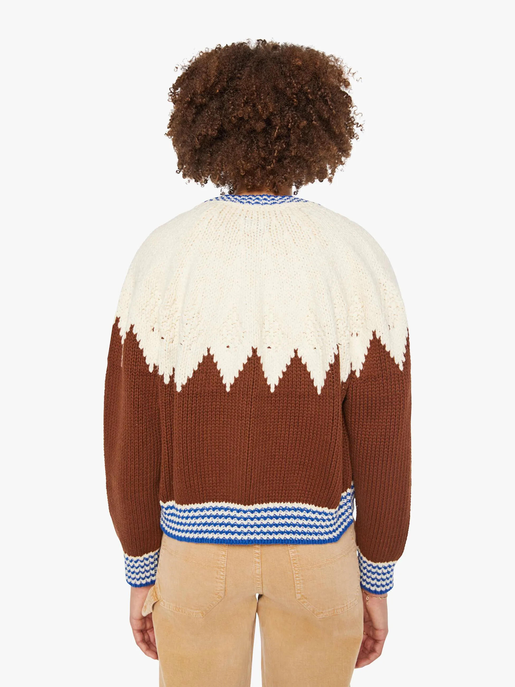 The Raglan Cardigan - Head For The Hills sold by MOTHER product image thumbnail 4