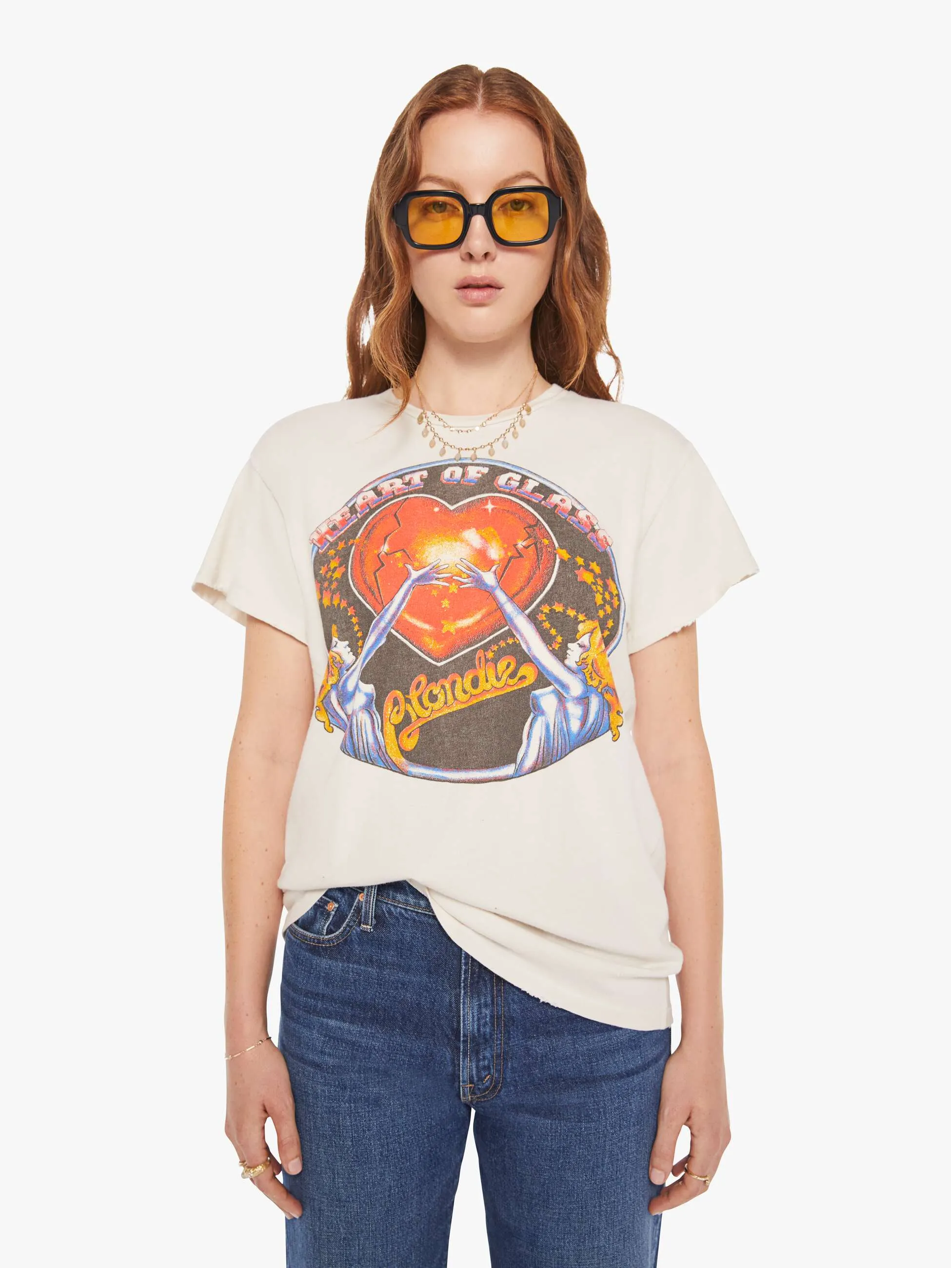 MadeWorn Blondie Tee - Vintage White sold by MOTHER