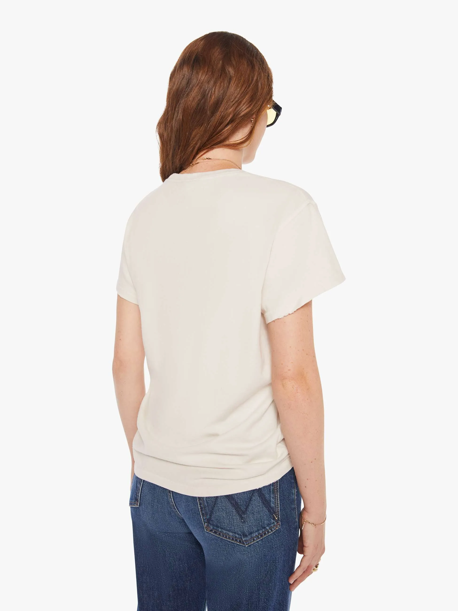 MadeWorn Blondie Tee - Vintage White sold by MOTHER product image thumbnail 3