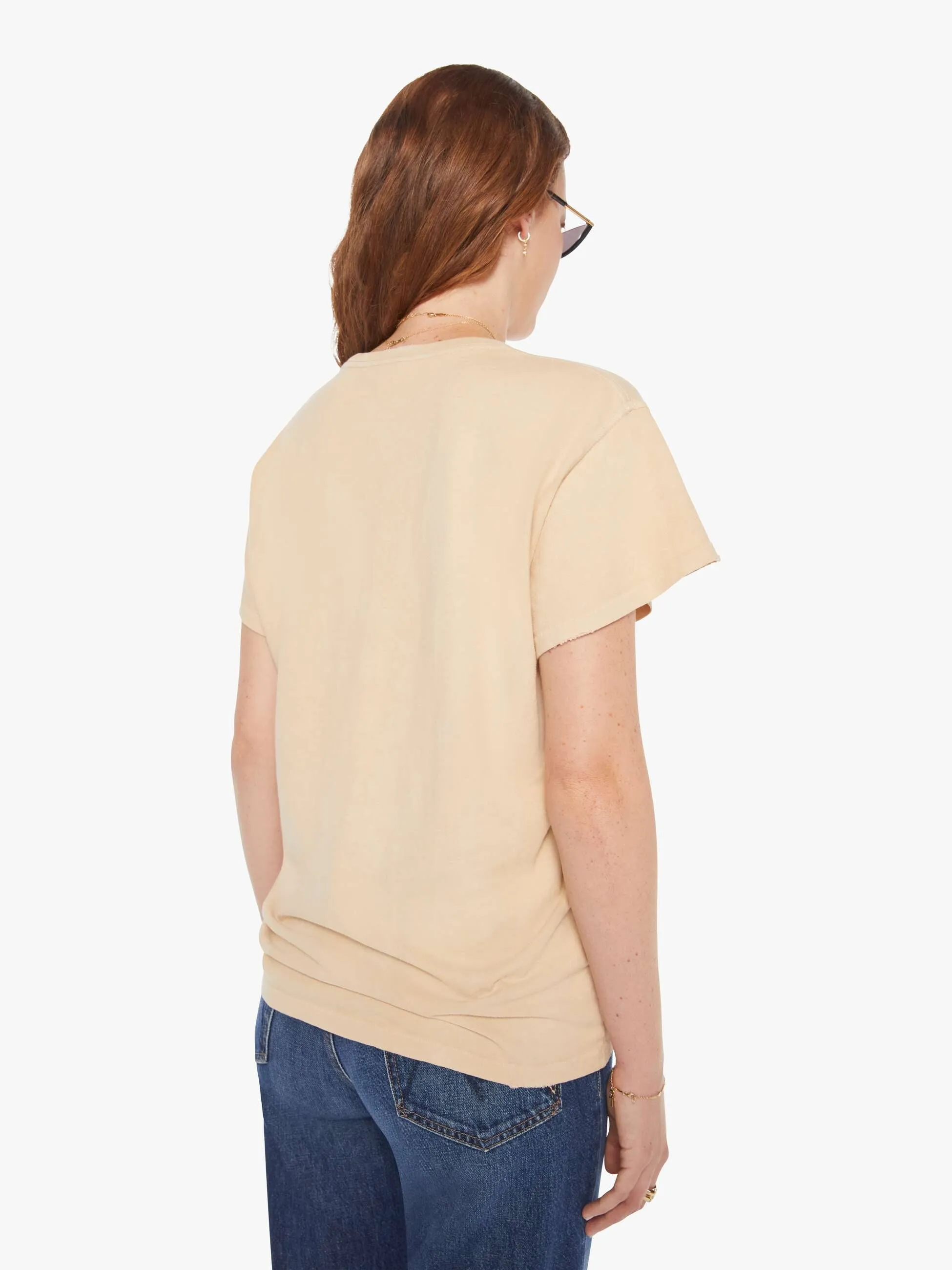 MadeWorn Rolling Stones Tee - Tea Stained sold by MOTHER product image thumbnail 3