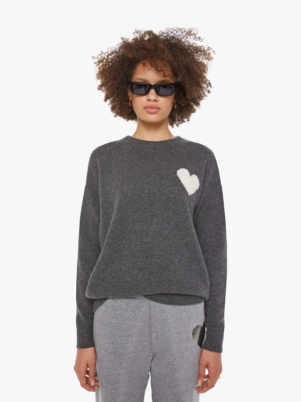 SPRWMN Heart Logo Sweatshirt - Grey sold by MOTHER