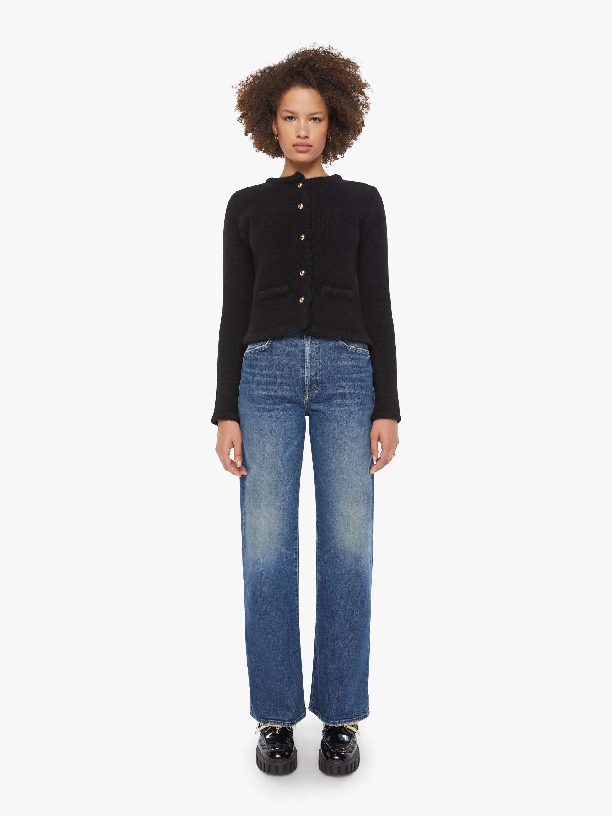 SPRWMN Ingrid Jacket - Black sold by MOTHER product image thumbnail 5