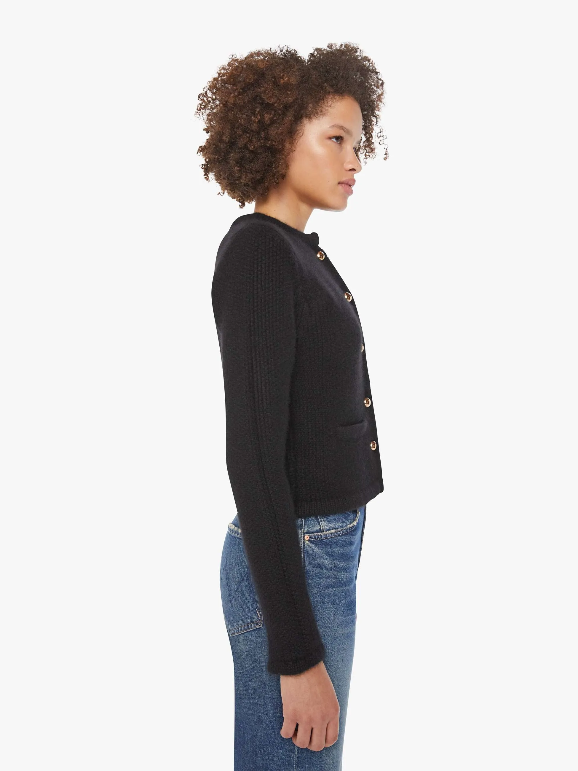 SPRWMN Ingrid Jacket - Black sold by MOTHER product image thumbnail 3