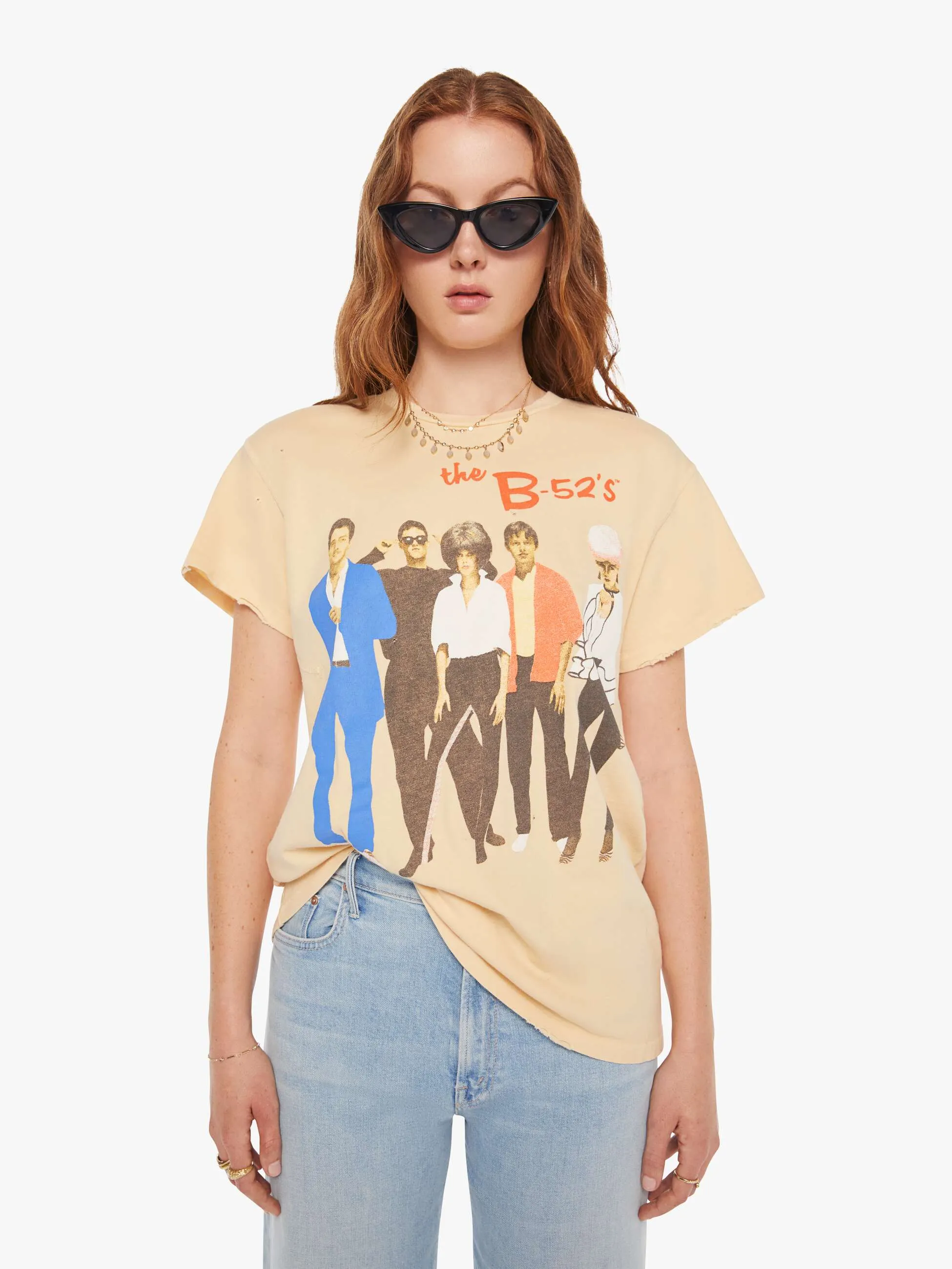 MadeWorn B-52S Tee - Sun Bleached sold by MOTHER