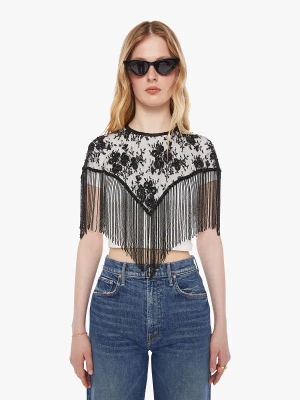 Alix of Bohemia Flou Lace Capelet - Night Ride made by Alix of Bohemia