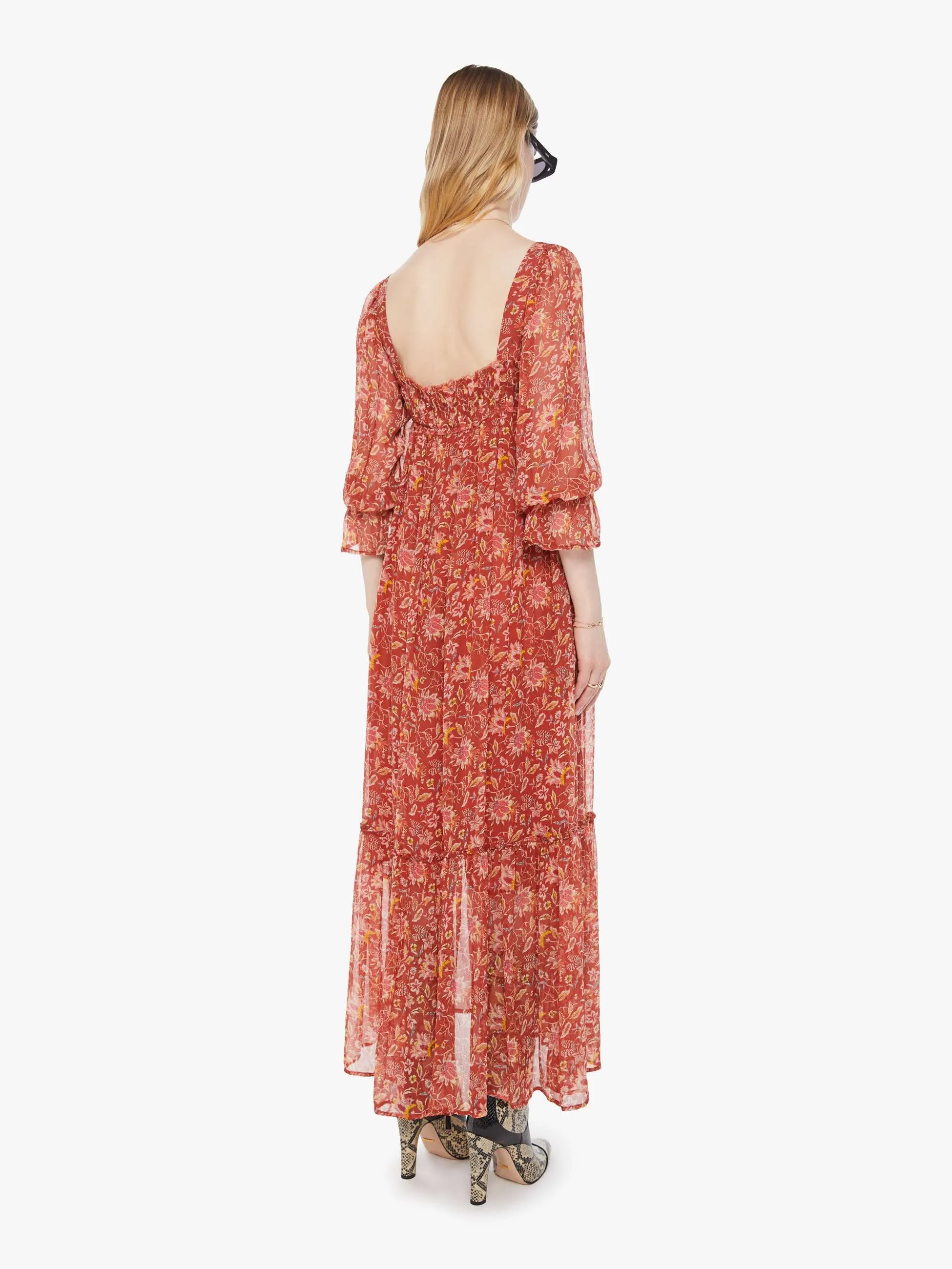 Alix of Bohemia Ember Dress - Lilium Sunset sold by MOTHER product image thumbnail 4
