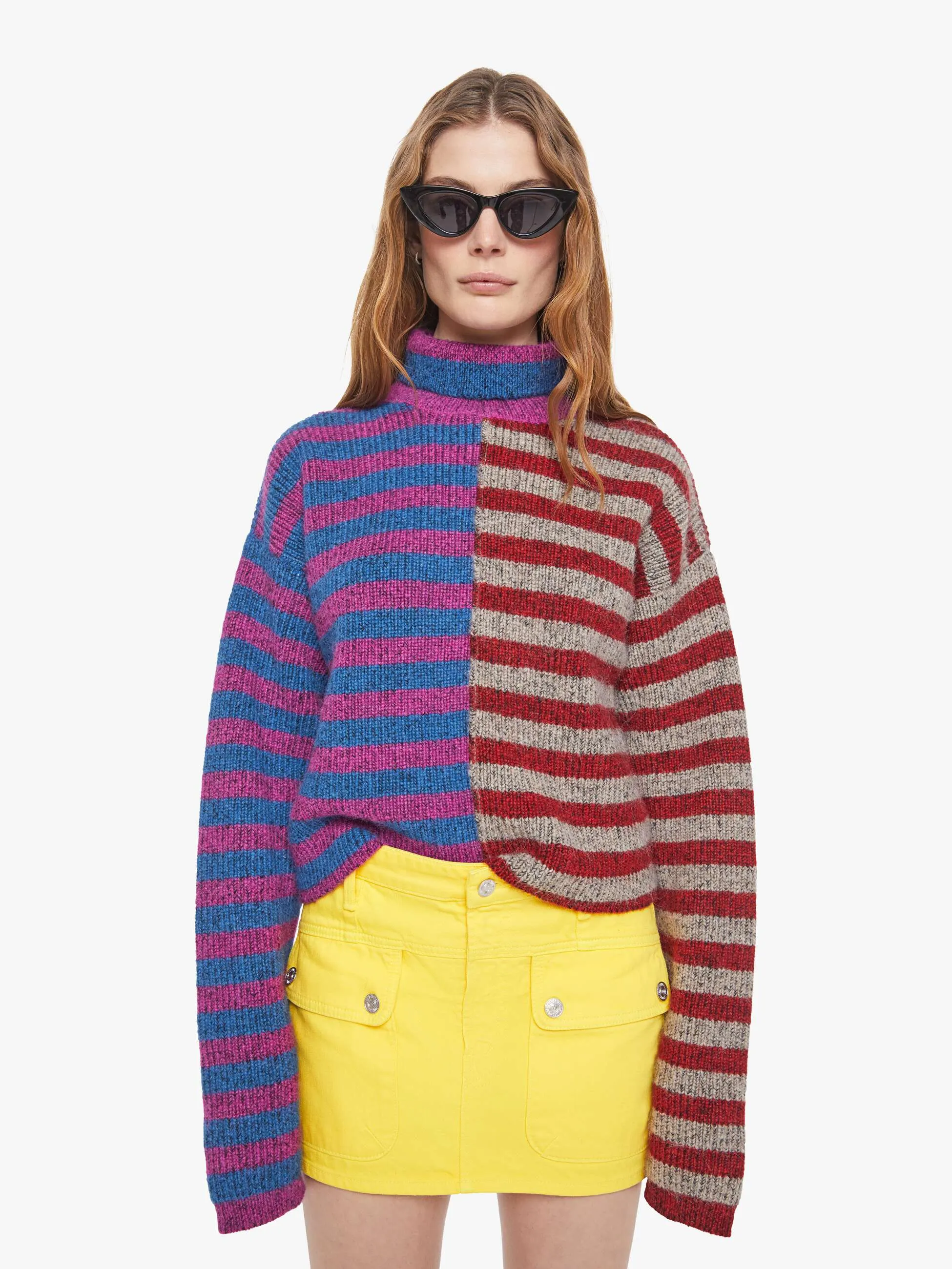 The Half Hickey Jumper - Split Personality sold by MOTHER product image thumbnail 2