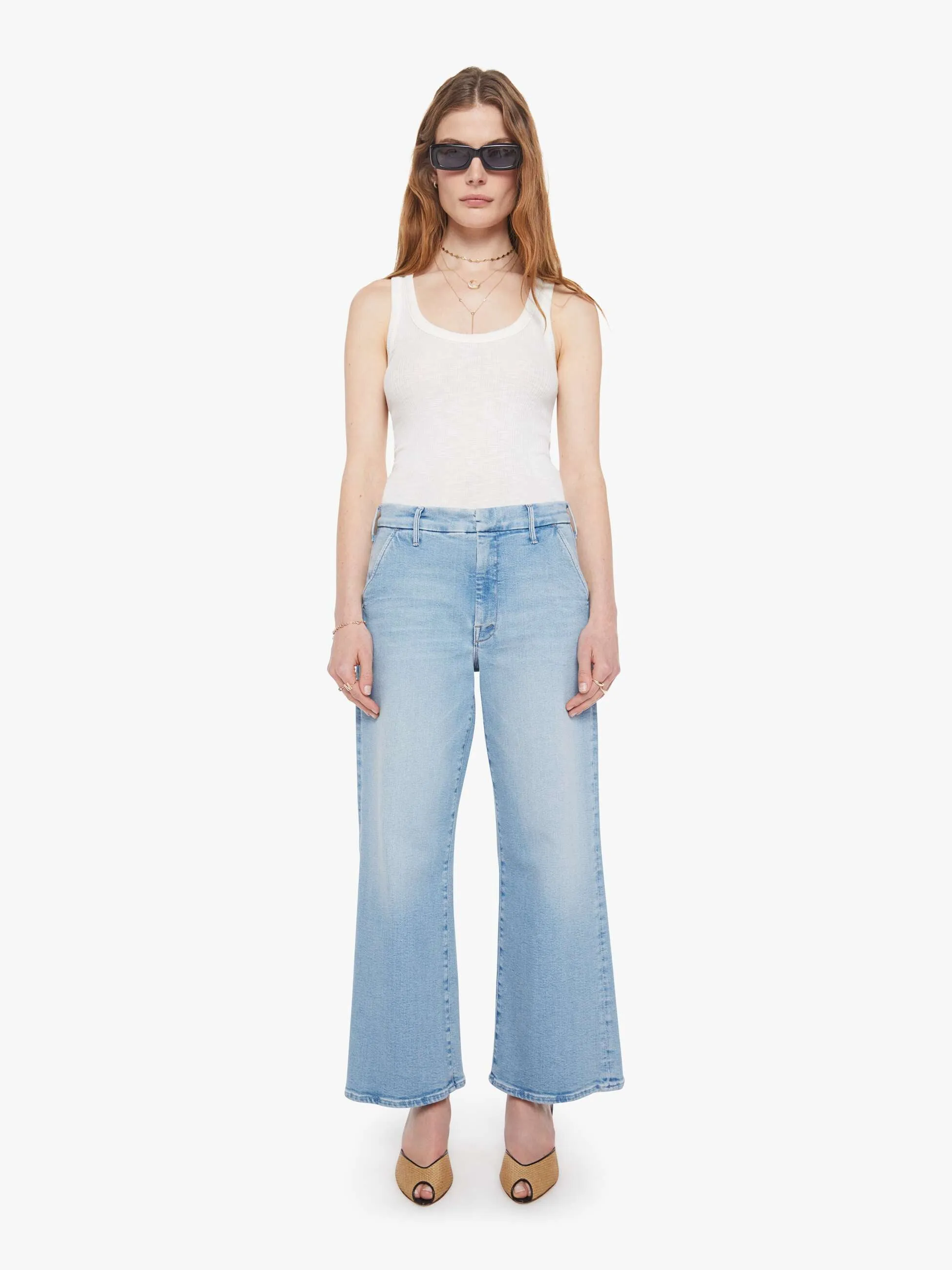 The Sk8r Prep Ankle - Blowing In The Wind sold by MOTHER