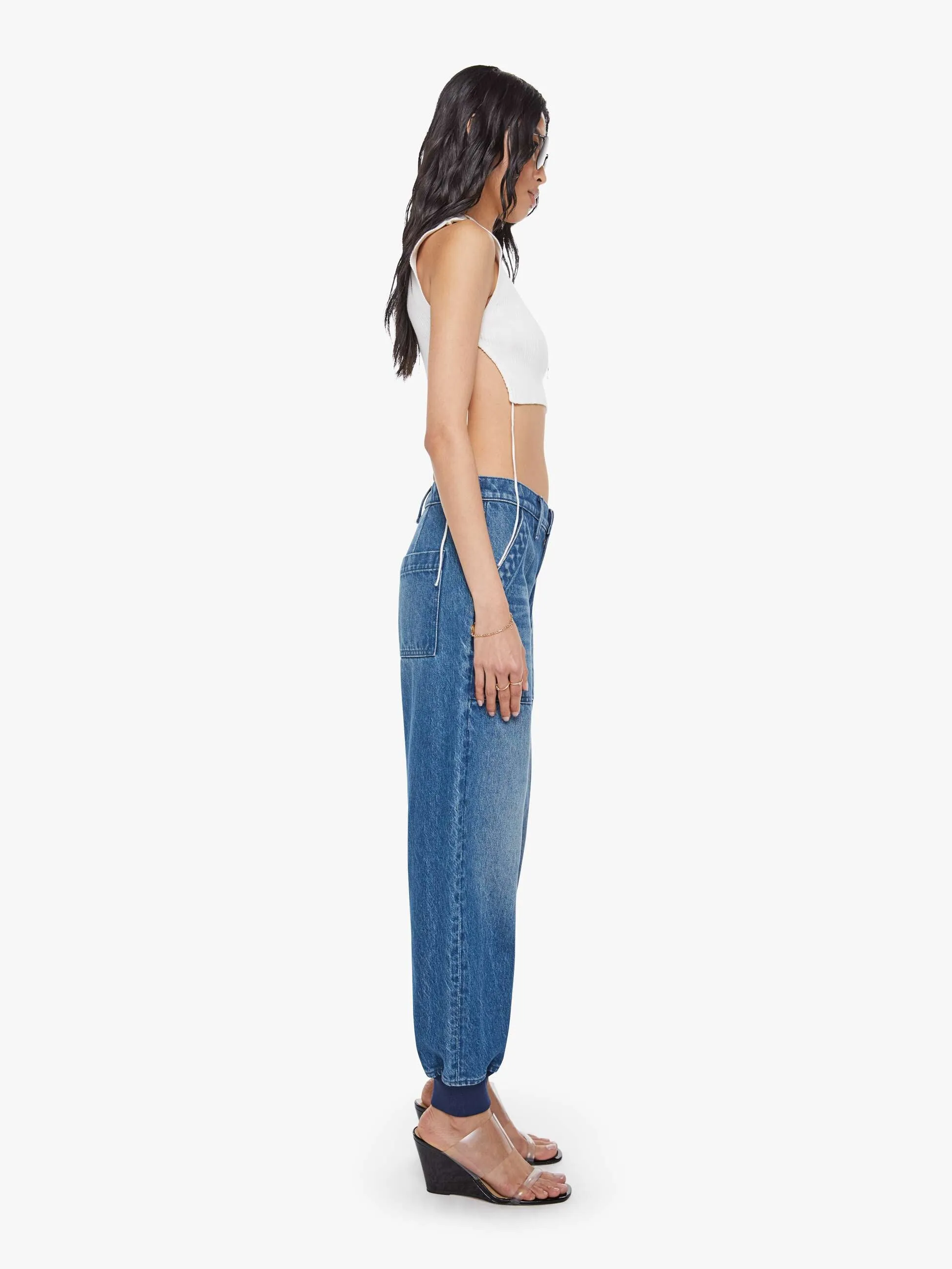 SNACKS! The Peeler Jogger Ankle - Bake Sale sold by MOTHER product image thumbnail 3