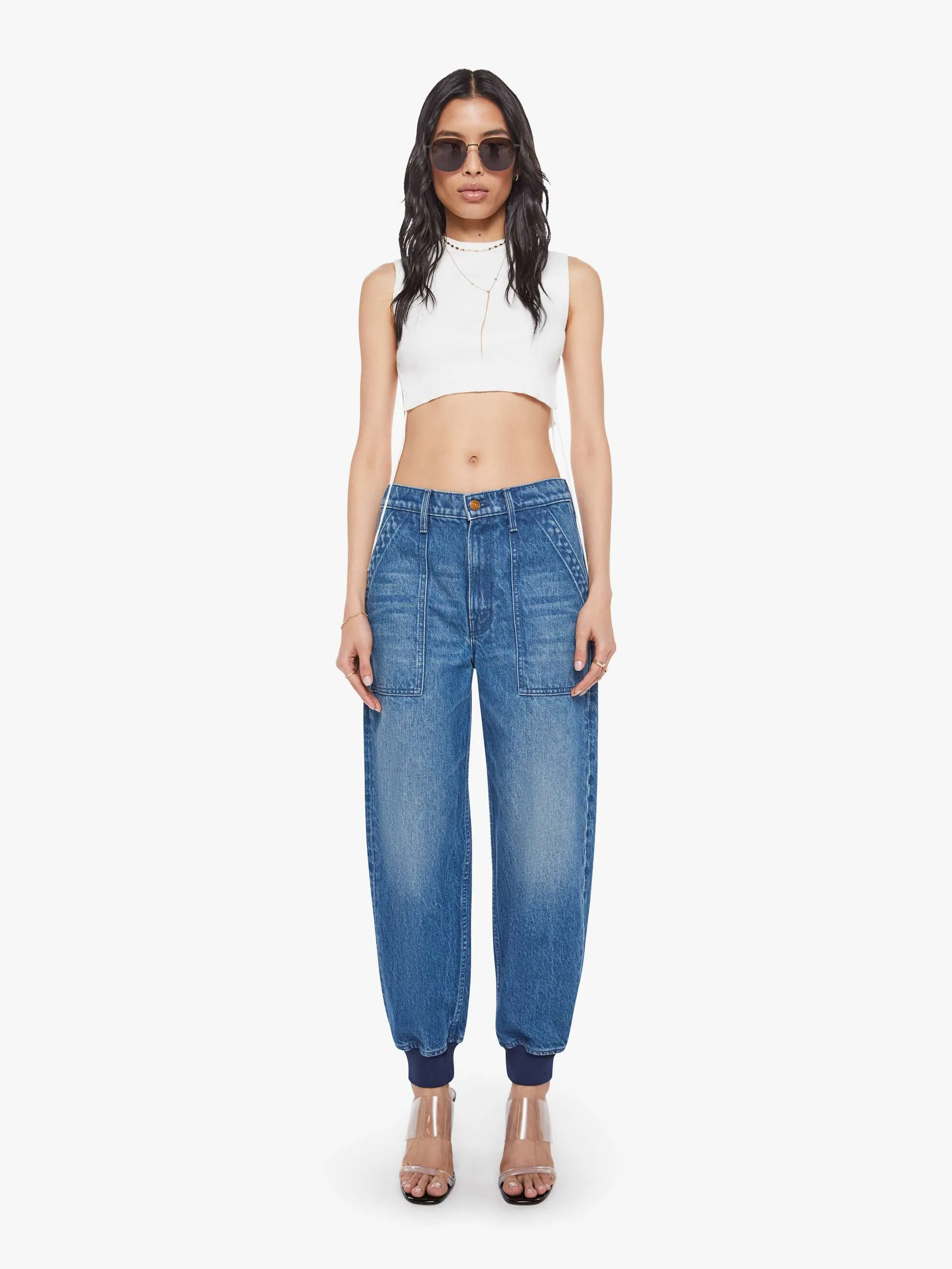 SNACKS! The Peeler Jogger Ankle - Bake Sale sold by MOTHER product image thumbnail 2