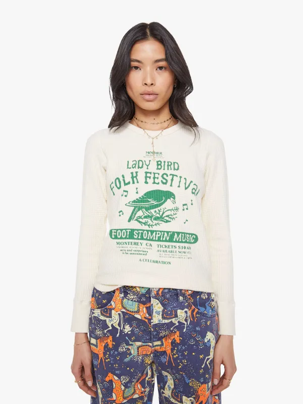 The Itty Bitty Goodie Goodie Thermal - Lady Bird Folk Fest made by MOTHER