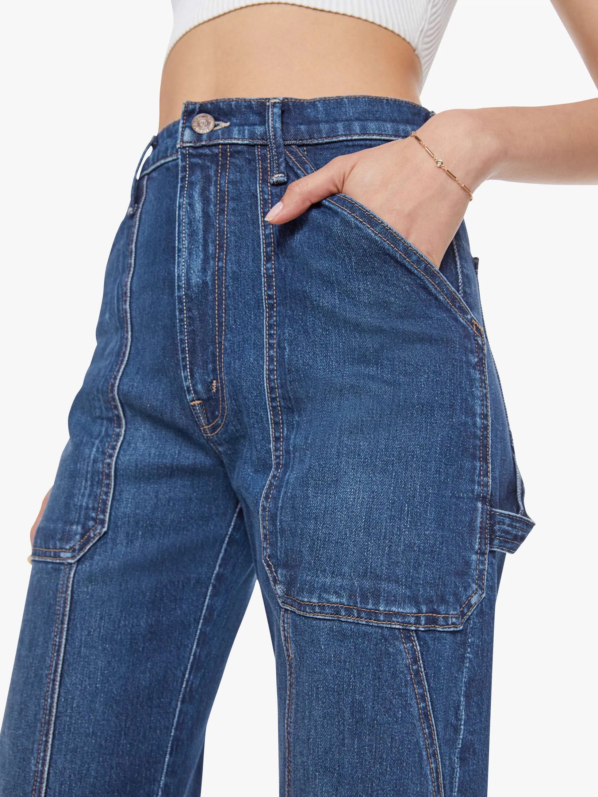 The Lasso Utility Sneak - Shine On sold by MOTHER product image thumbnail 5