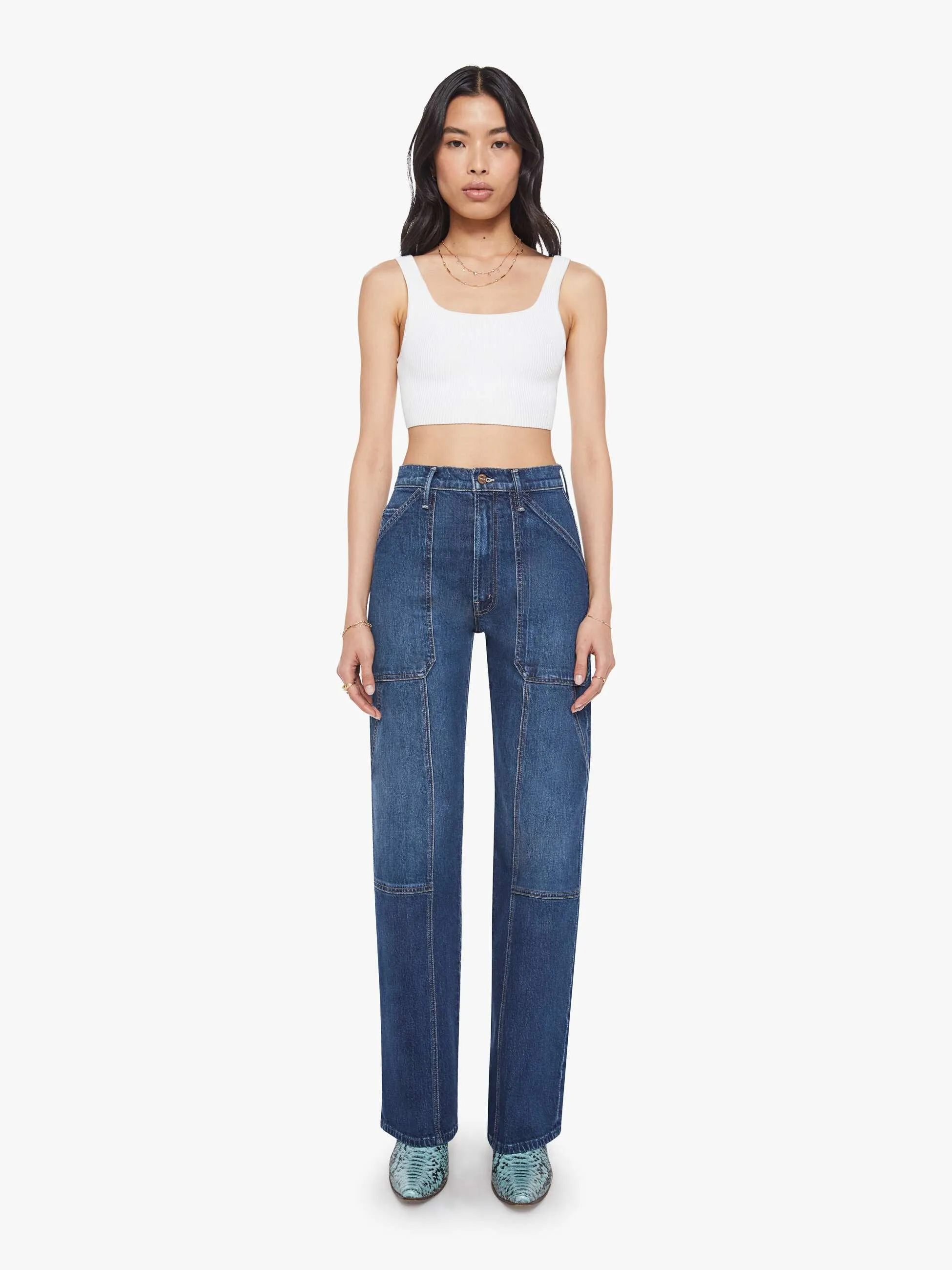 The Lasso Utility Sneak - Shine On sold by MOTHER