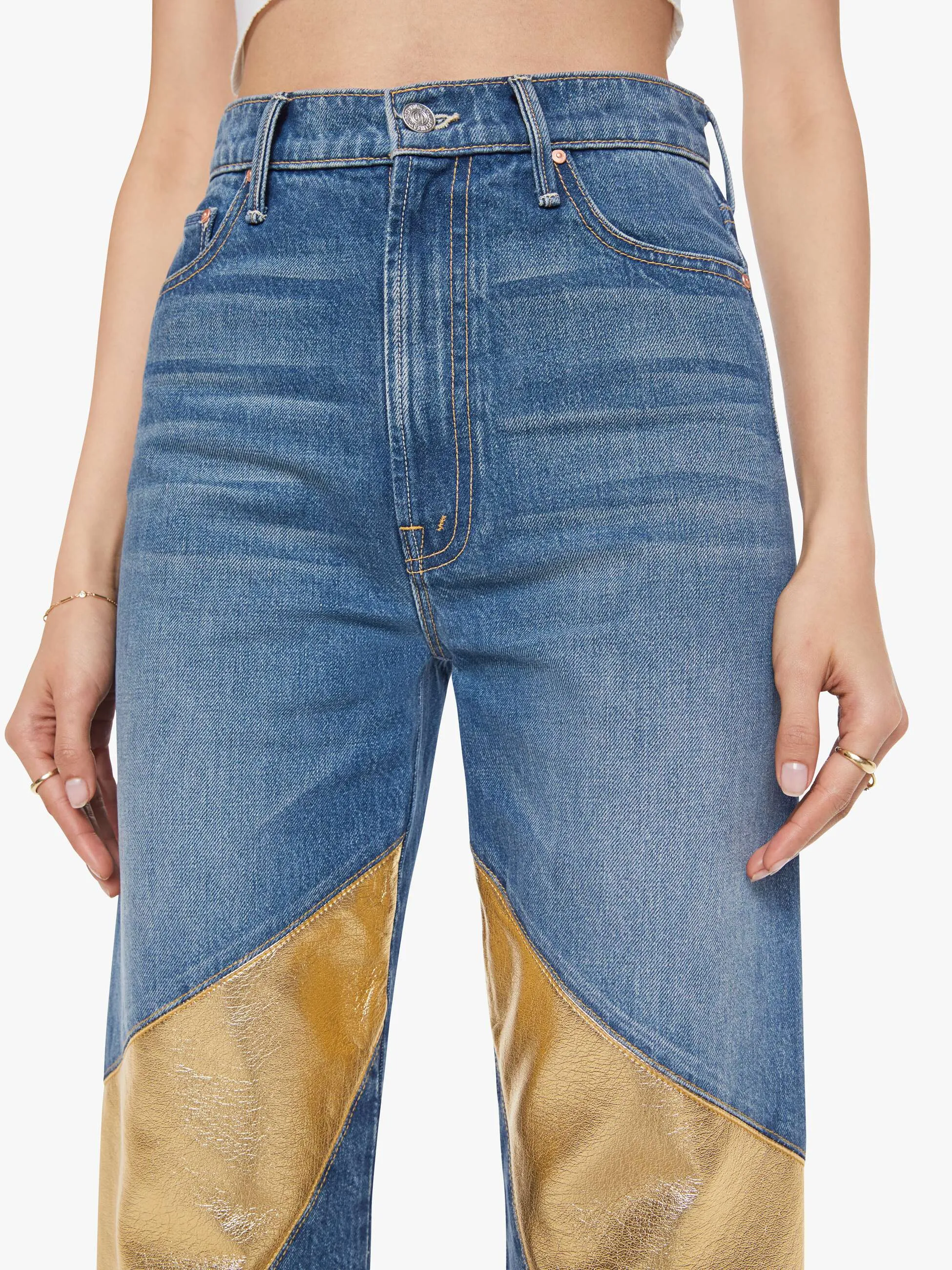 The Spiral Saloon Heel - Good As Gold sold by MOTHER product image thumbnail 5