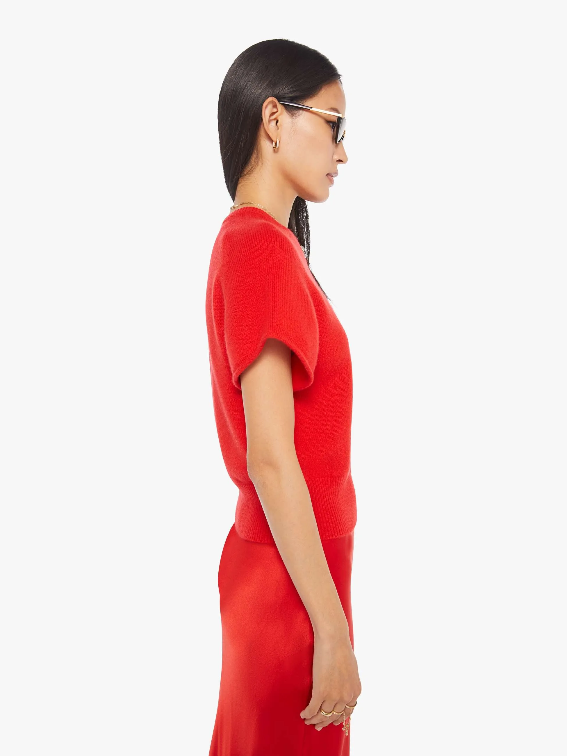 SABLYN Jones Sweater - Scarlet sold by MOTHER product image thumbnail 3