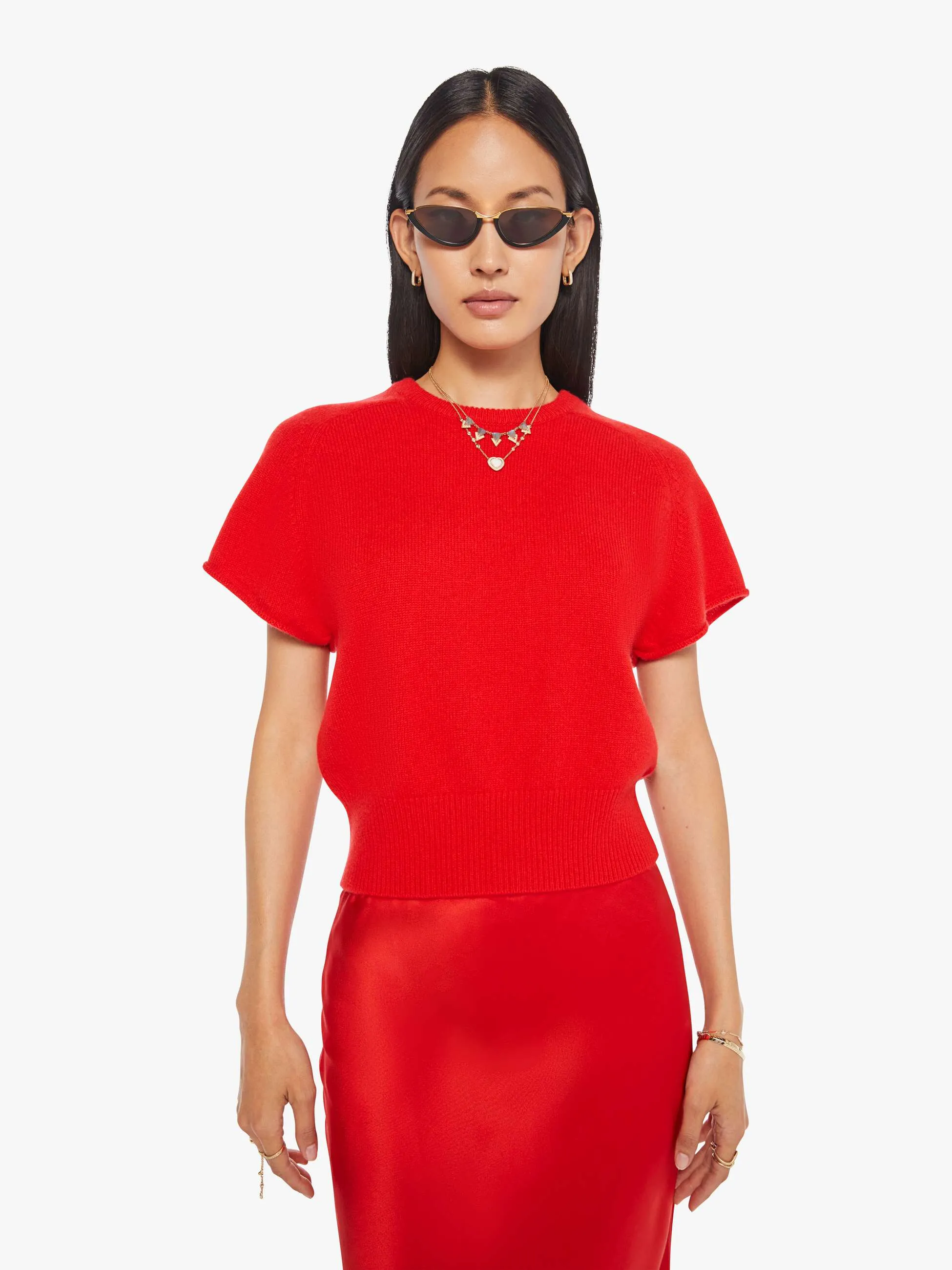 SABLYN Jones Sweater - Scarlet sold by MOTHER product image thumbnail 2