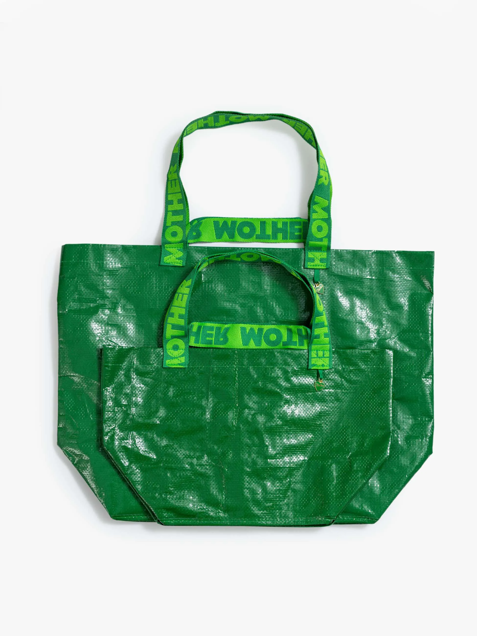 The Shopping Bag Duo - Kelly Green sold by MOTHER product image thumbnail 3