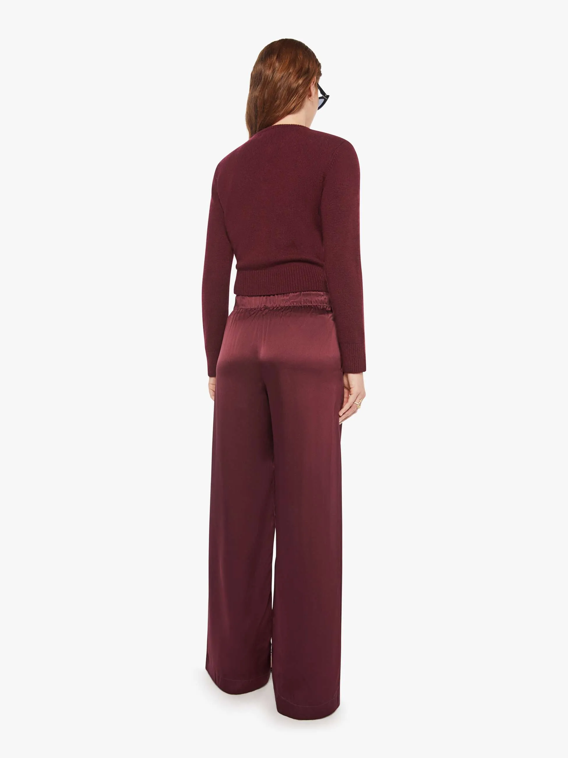 SABLYN Brynn Pant - Bordeaux sold by MOTHER product image thumbnail 4