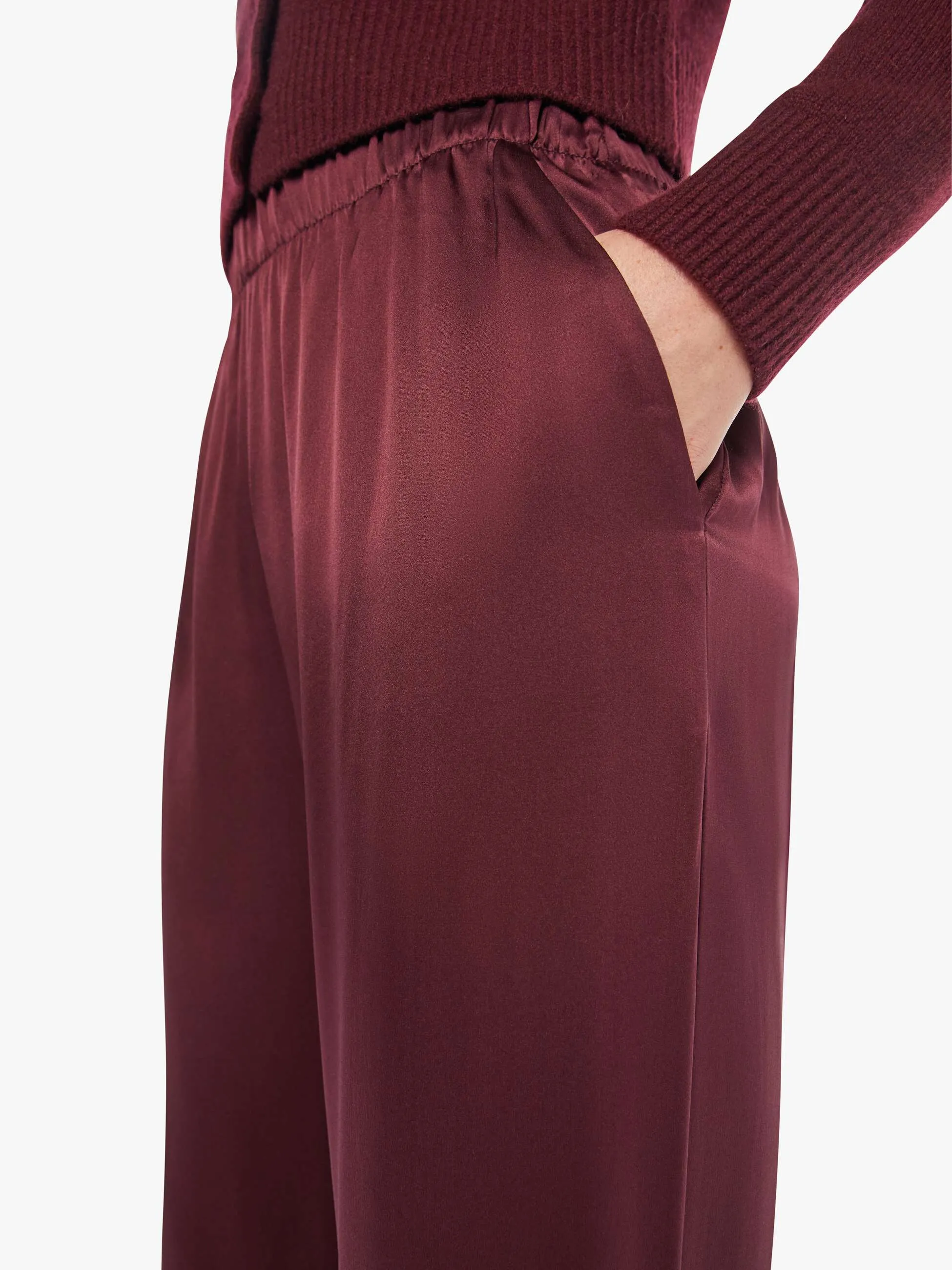 SABLYN Brynn Pant - Bordeaux sold by MOTHER product image thumbnail 5