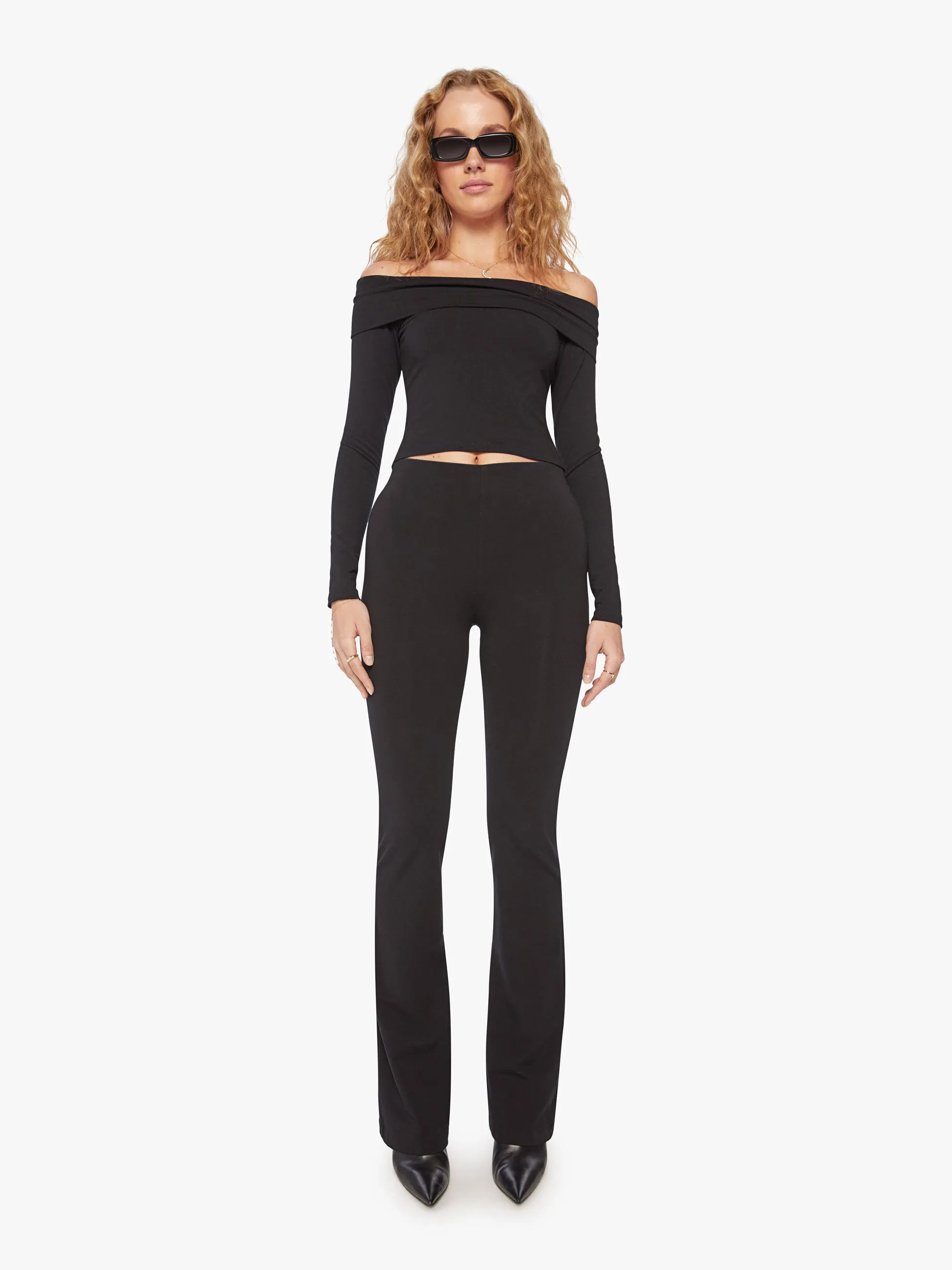 SPRWMN Off Shoulder Top - Black sold by MOTHER product image thumbnail 5