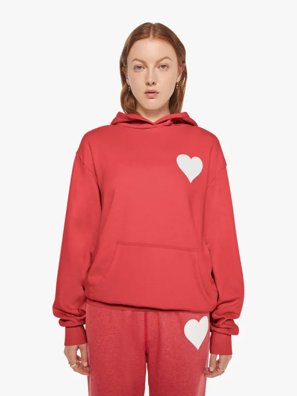 SPRWMN Heart Hoodie - Red sold by MOTHER