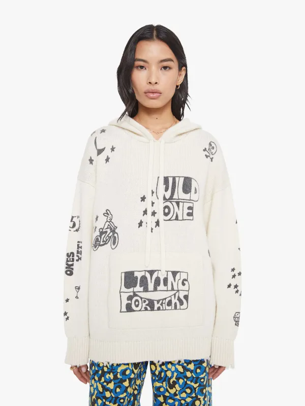 The Biggie Hoodie Jumper - Living For The Kicks made by MOTHER