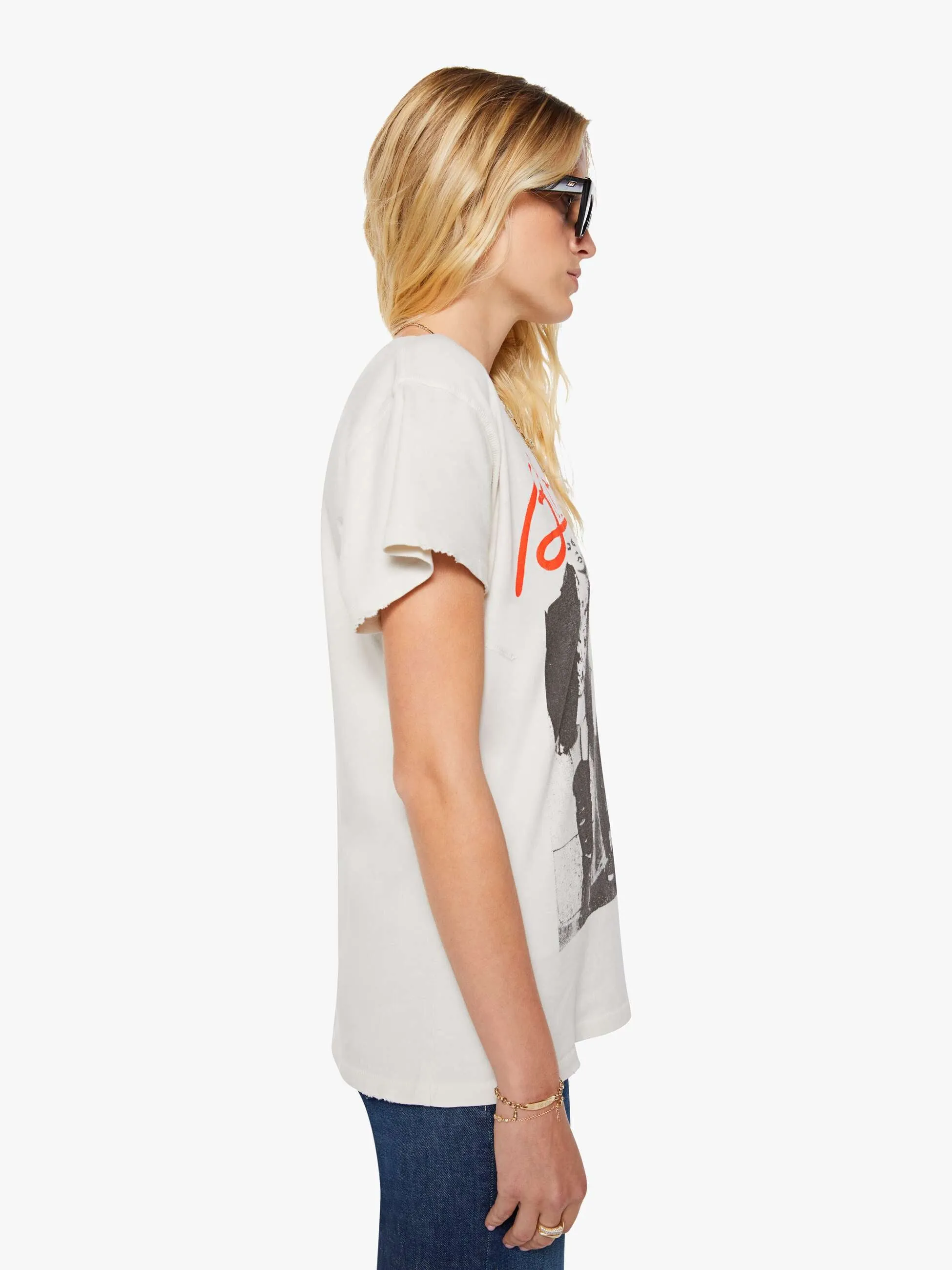 MadeWorn Blondie Tee - Vintage White sold by MOTHER product image thumbnail 2