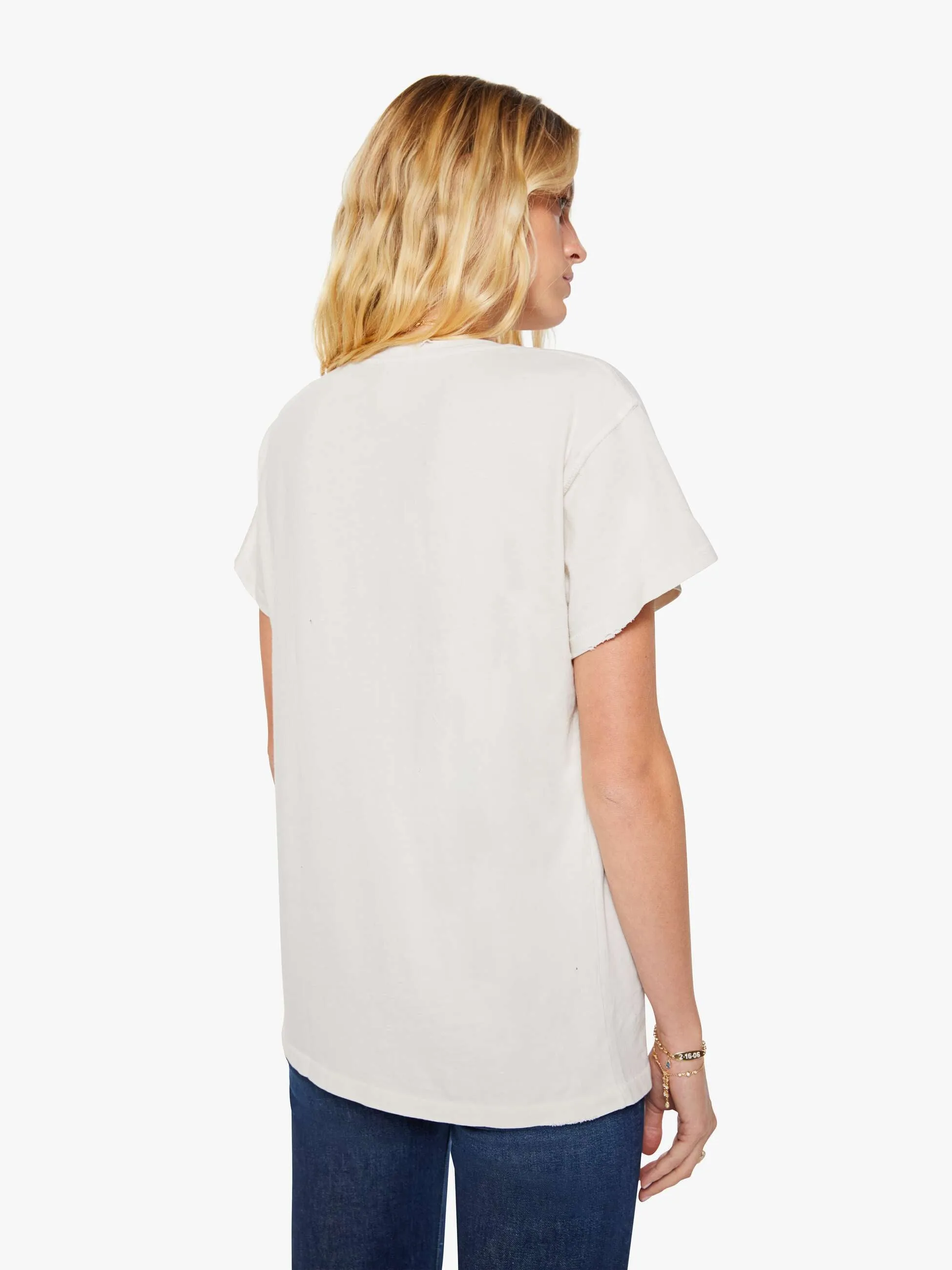 MadeWorn Culture Club Tee - Vintage White sold by MOTHER product image thumbnail 3