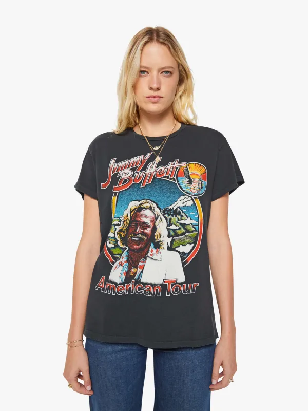 MadeWorn Jimmy Buffet Tee - Coal sold by MOTHER
