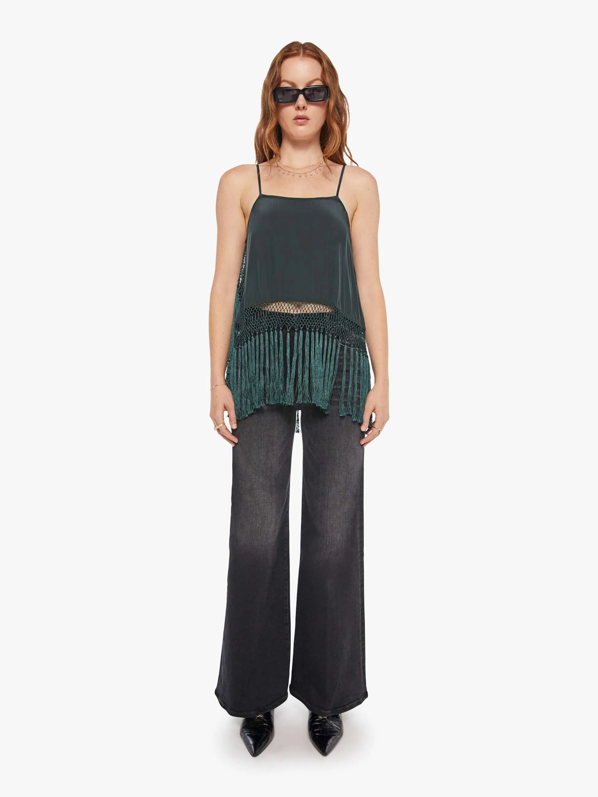 Maria Cher Audrey Top - Ridge sold by MOTHER product image thumbnail 5