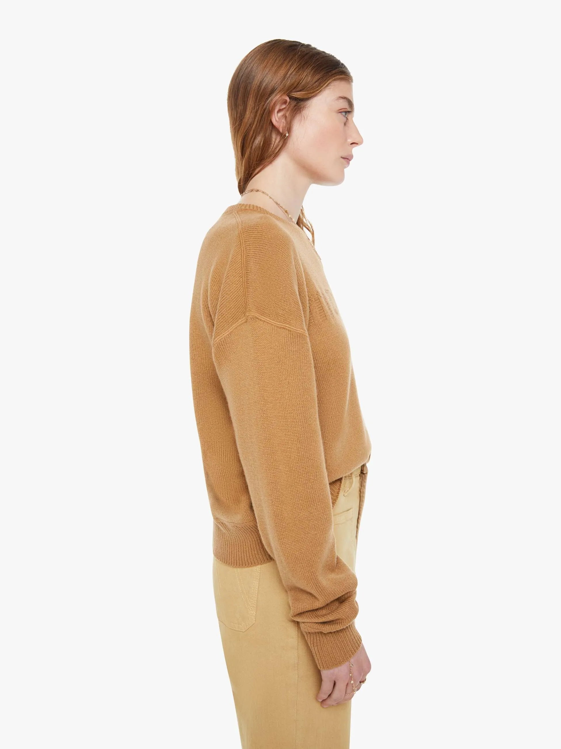 The Logo Jumper - Camel sold by MOTHER product image thumbnail 3