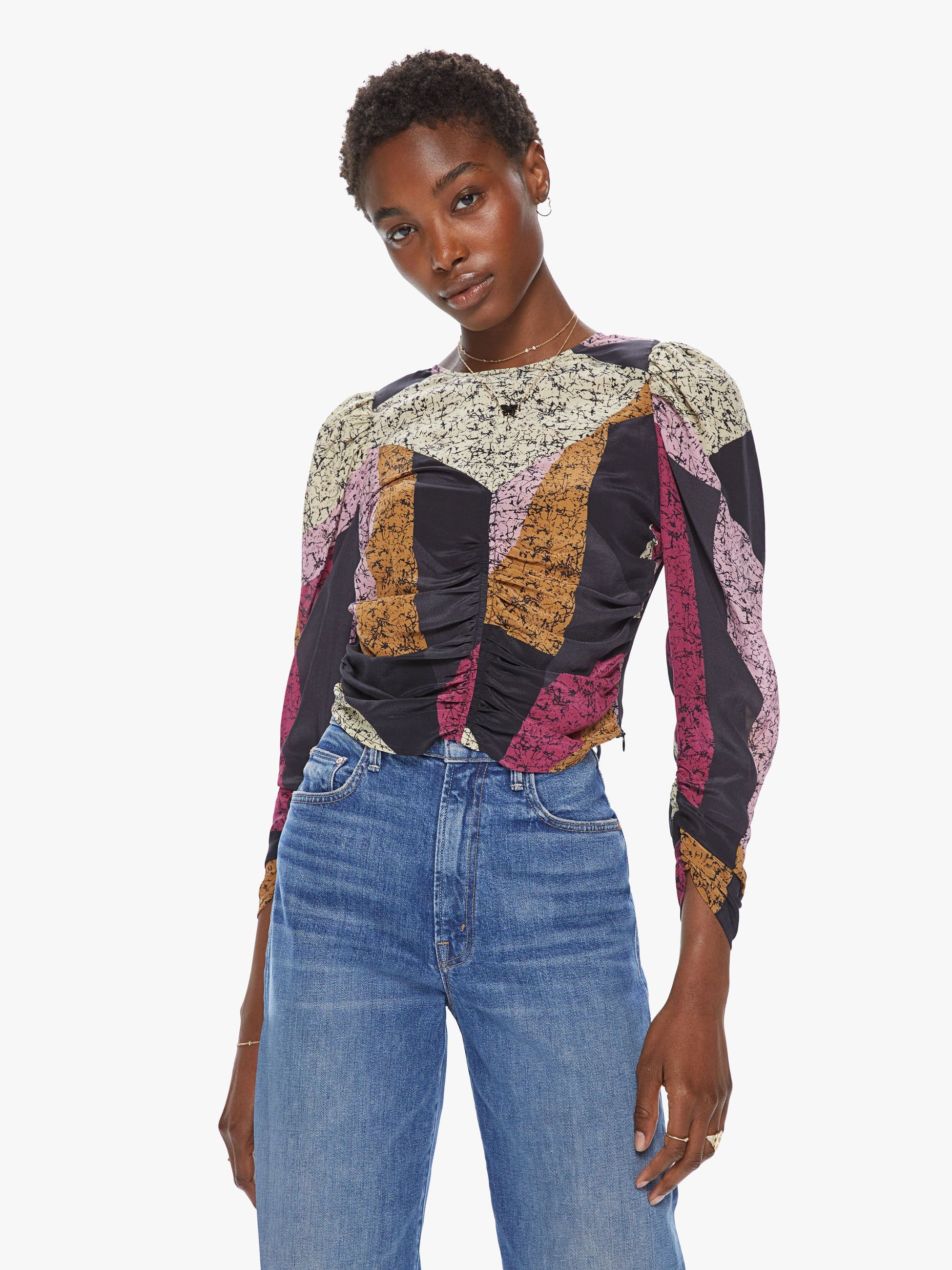 Maria Cher Paula Top - Corja sold by MOTHER