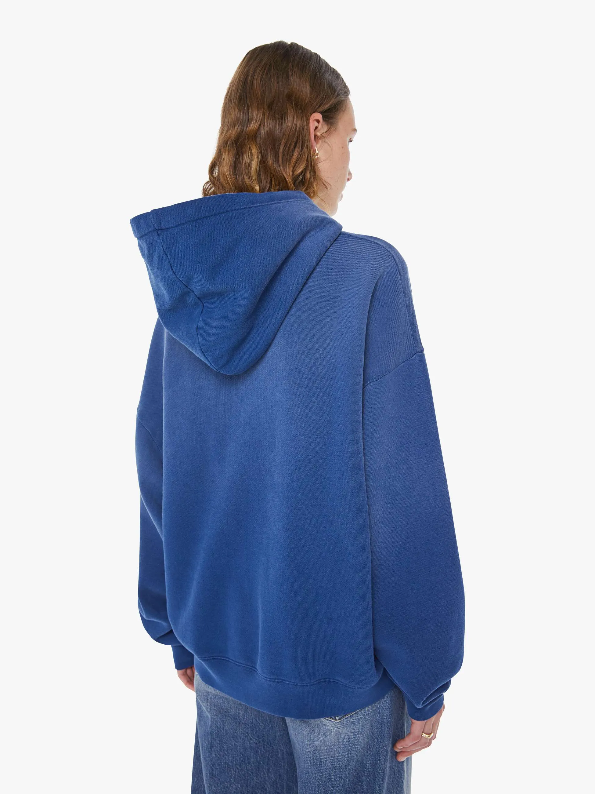 The Oversized Hoodie - Blue Smoke sold by MOTHER product image thumbnail 3