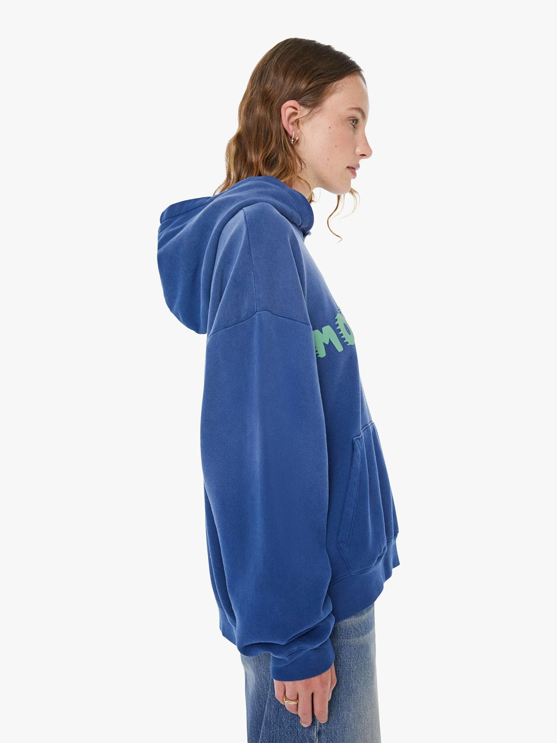 The Oversized Hoodie - Blue Smoke sold by MOTHER product image thumbnail 2