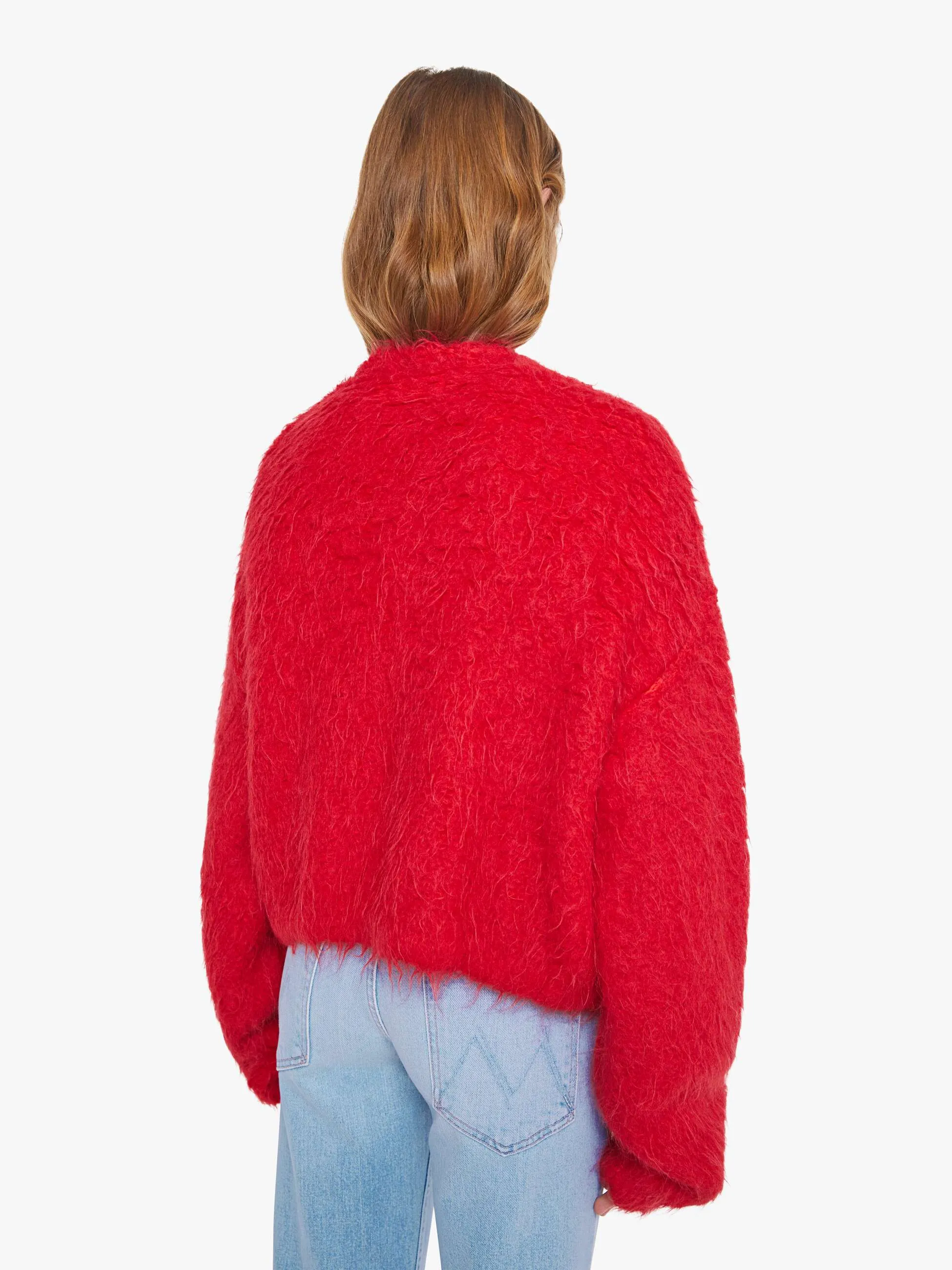 The Drop Bubble Cardigan - Fuzz Ball sold by MOTHER product image thumbnail 4
