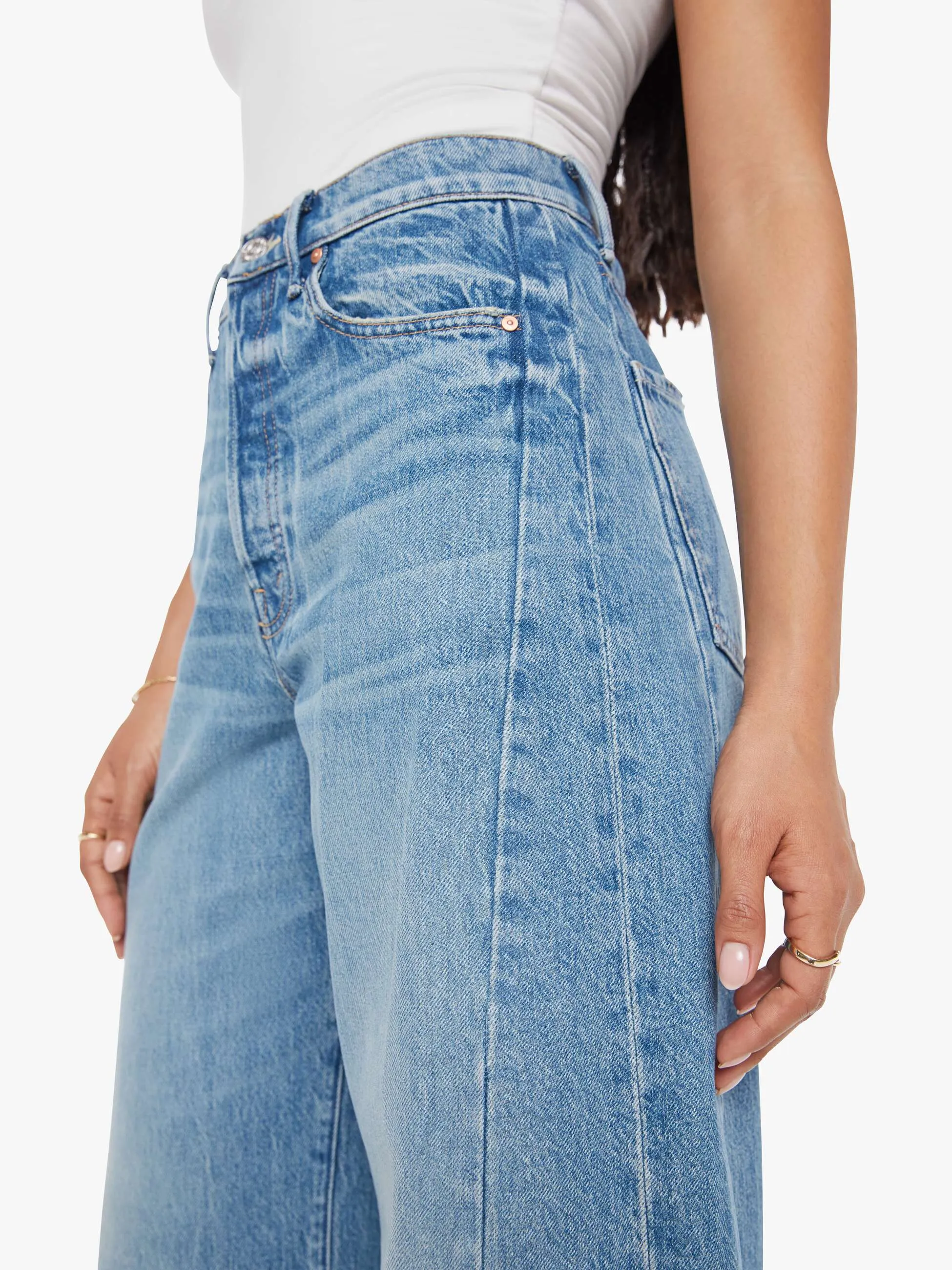 PETITES The Lil Pipe Dream Button Sneak - Folkstar sold by MOTHER product image thumbnail 5