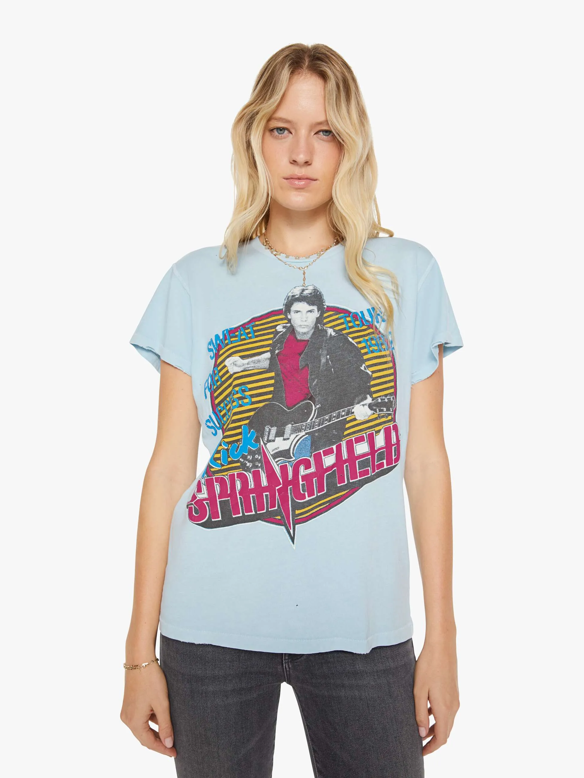 MadeWorn Rick Springfield Tee - Haze sold by MOTHER