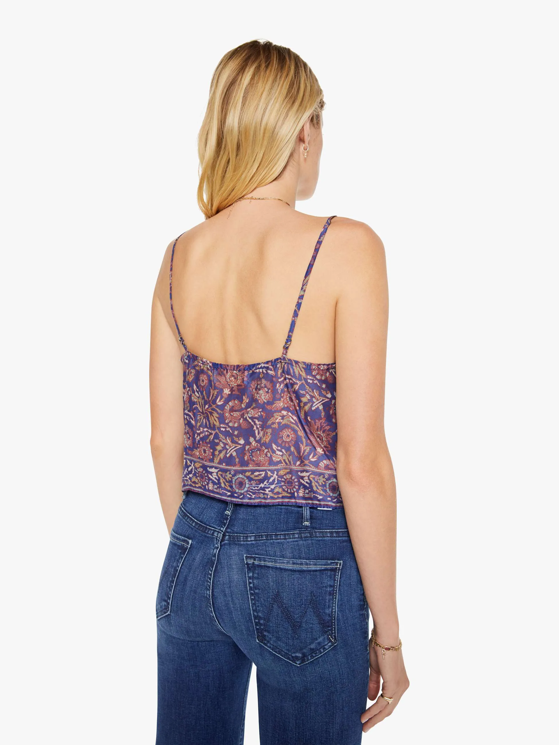 Natalie Martin Fern Cami - Artichoke Mariner sold by MOTHER product image thumbnail 3