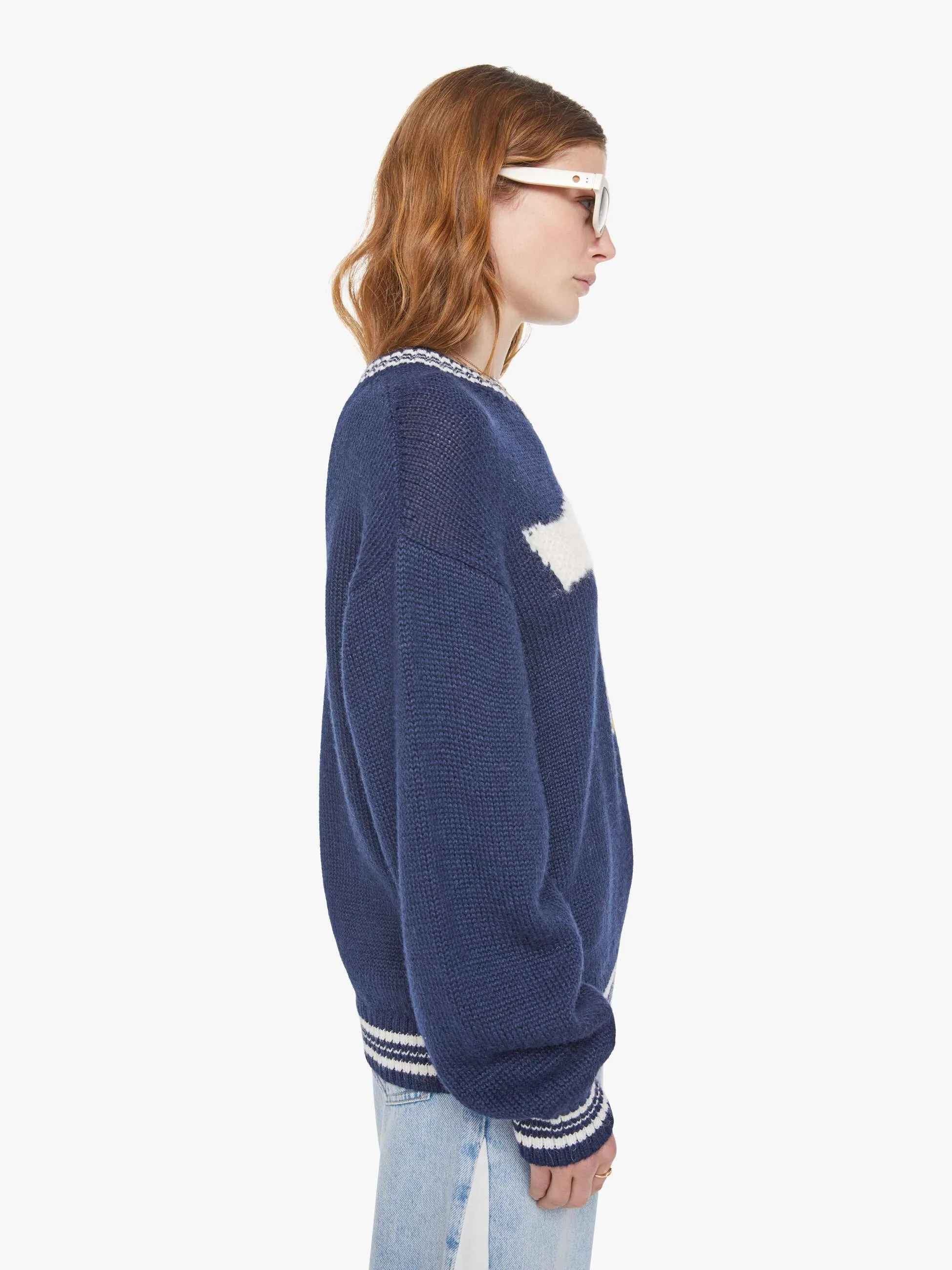 The Oversized Jumper - Stoned Birds sold by MOTHER product image thumbnail 3