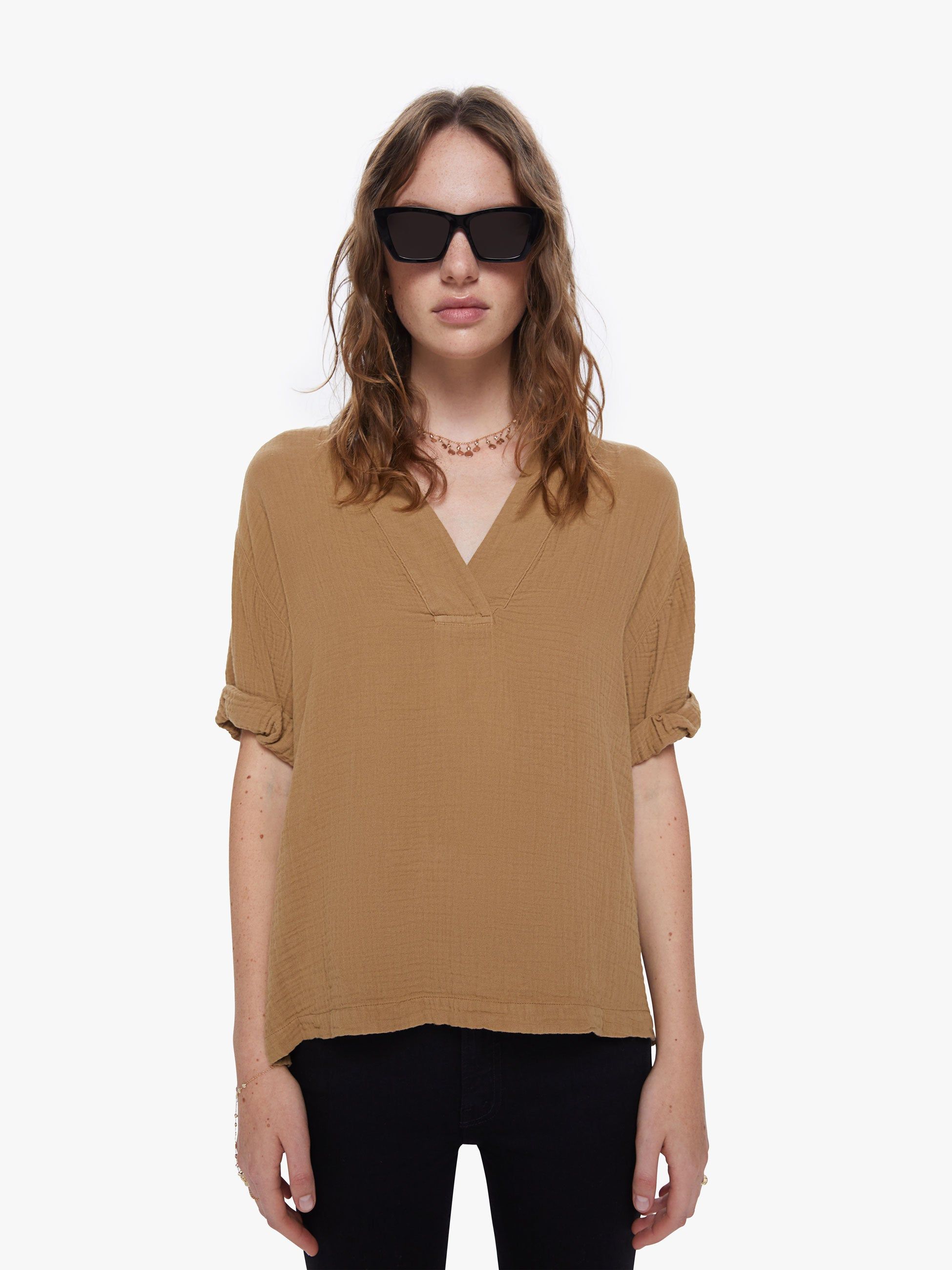 XiRENA Avery Top - Goldfield sold by MOTHER